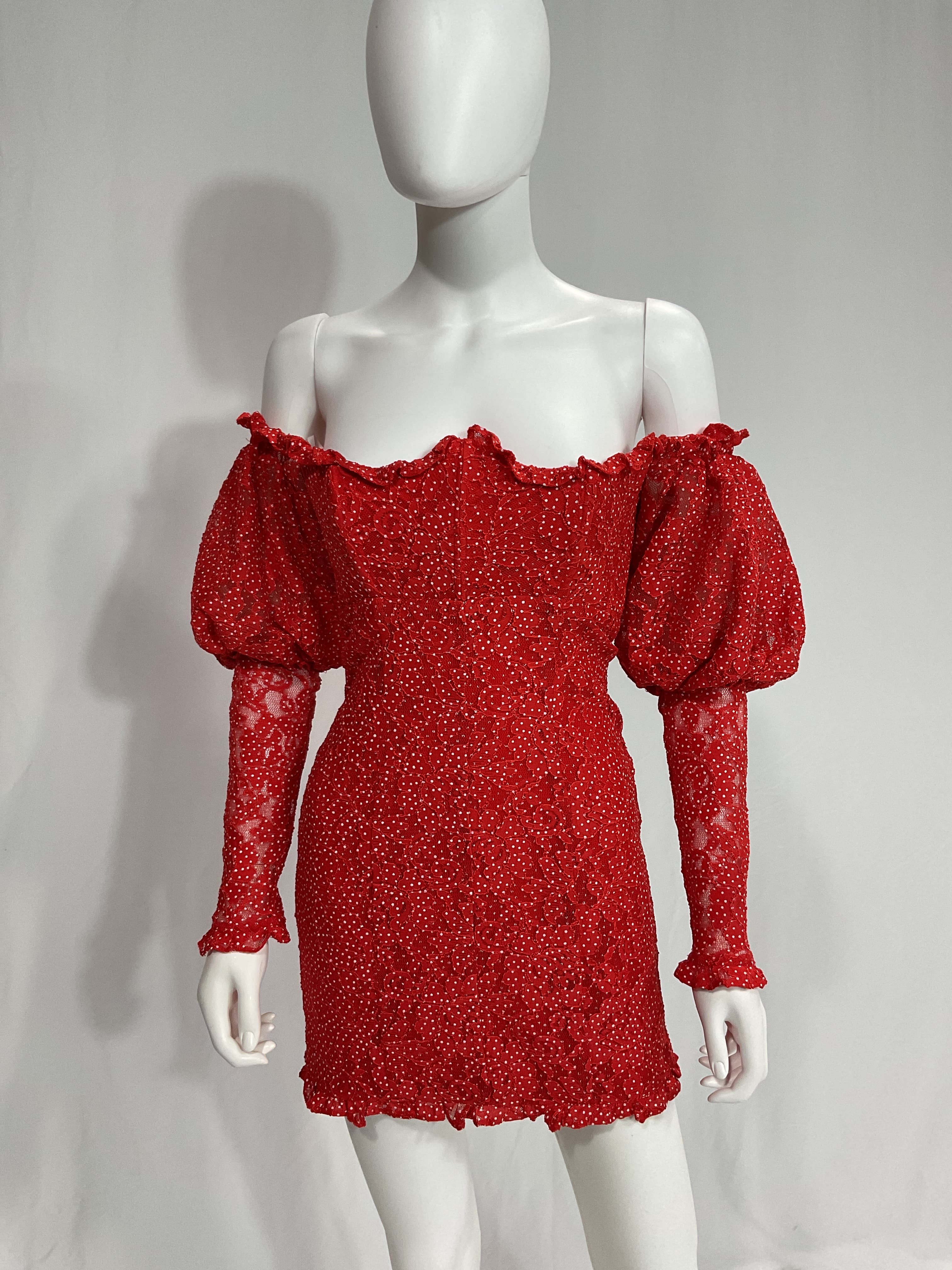 Clarisse Off The Shoulder Mini Dress - Image 2