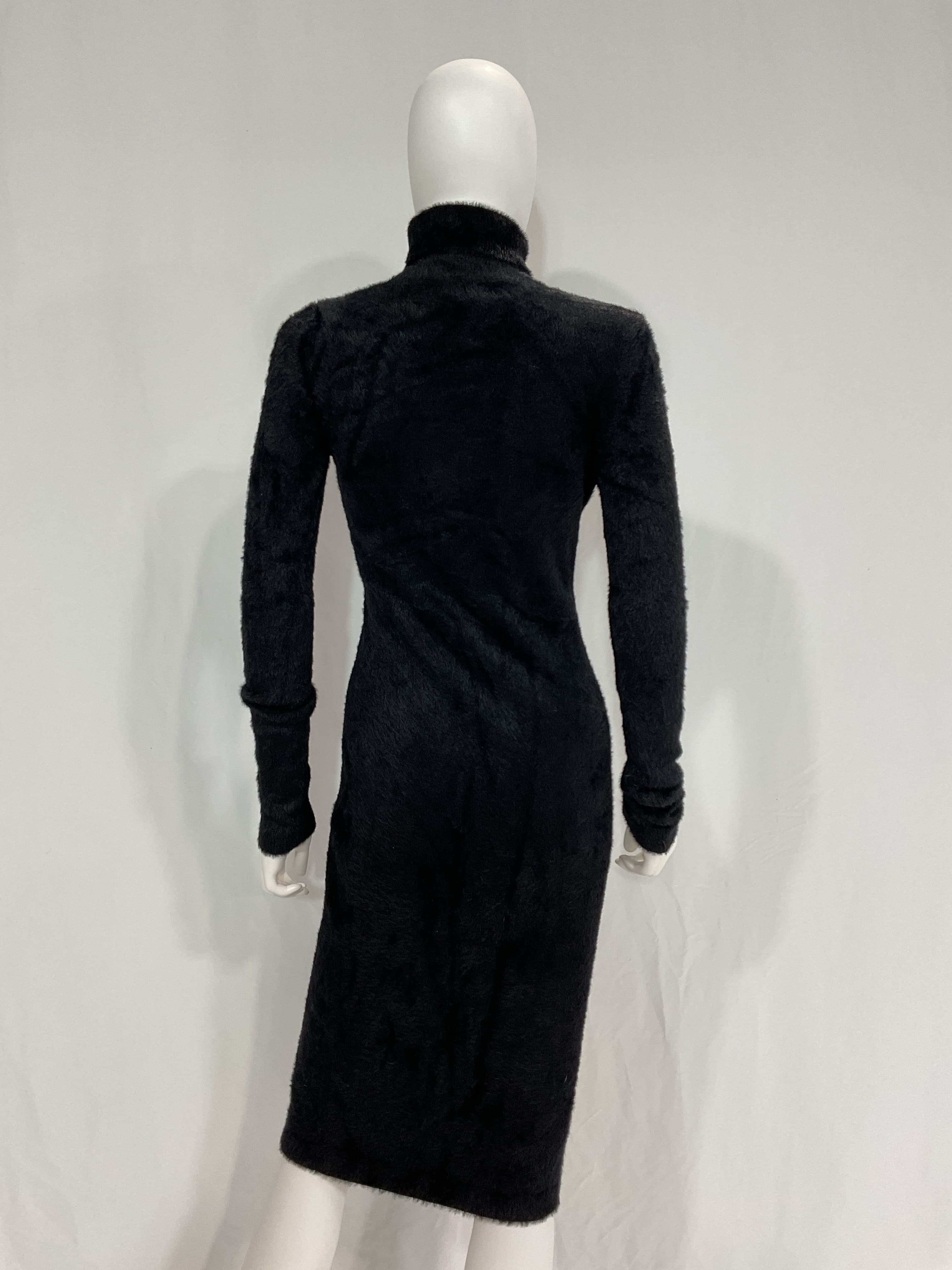 Surrey Sweater Dress In Black - Image 3
