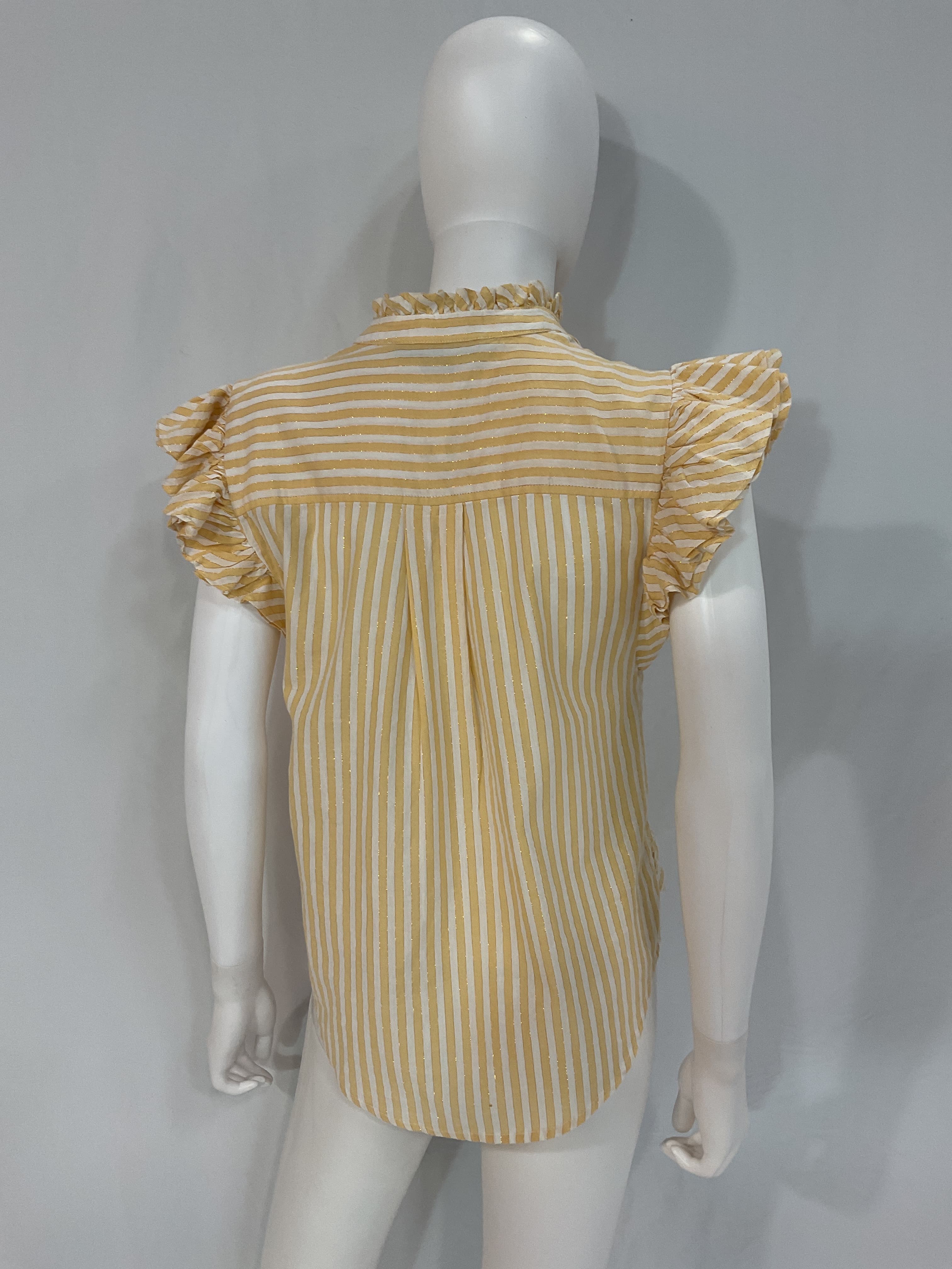 Tenille Shirt In Yellow Multi - Image 2