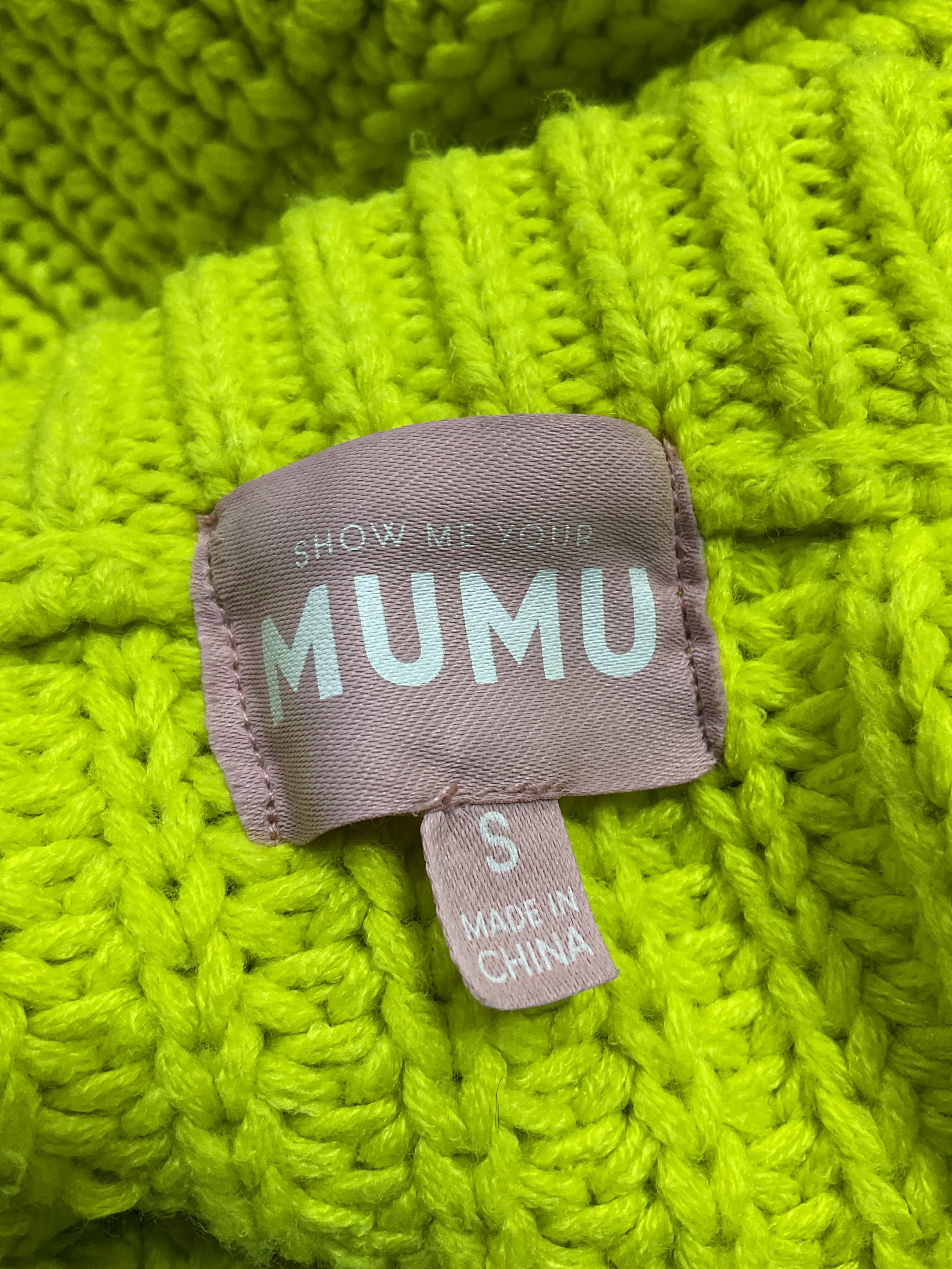Bail Sweater In Lime - Image 3