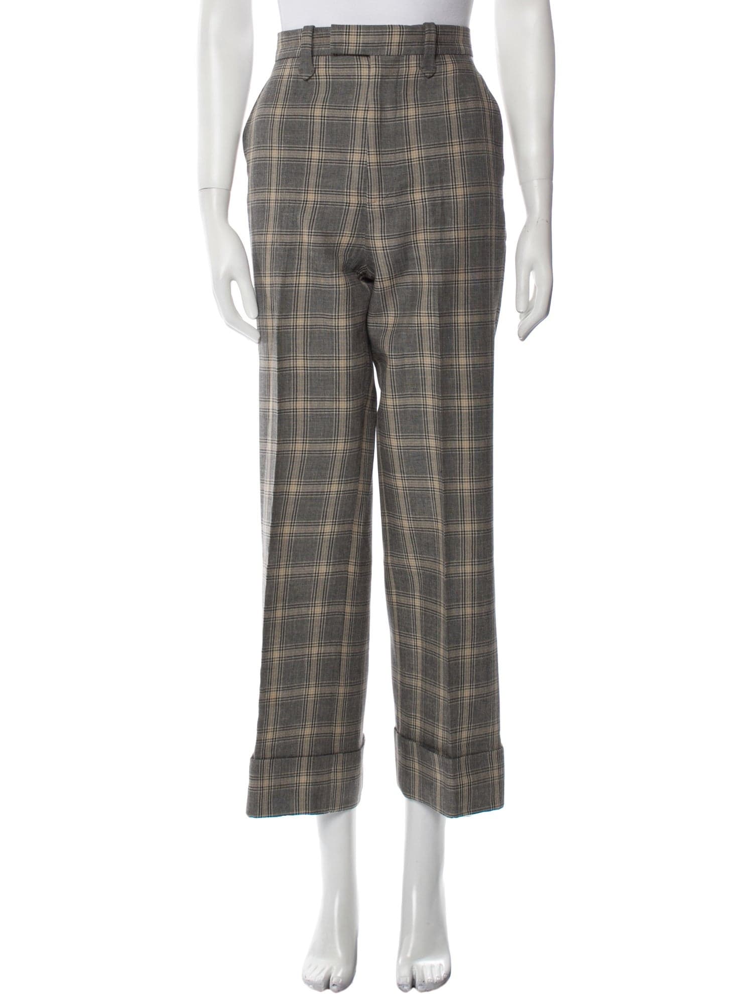 Linen Wide Leg Pants - Image 1