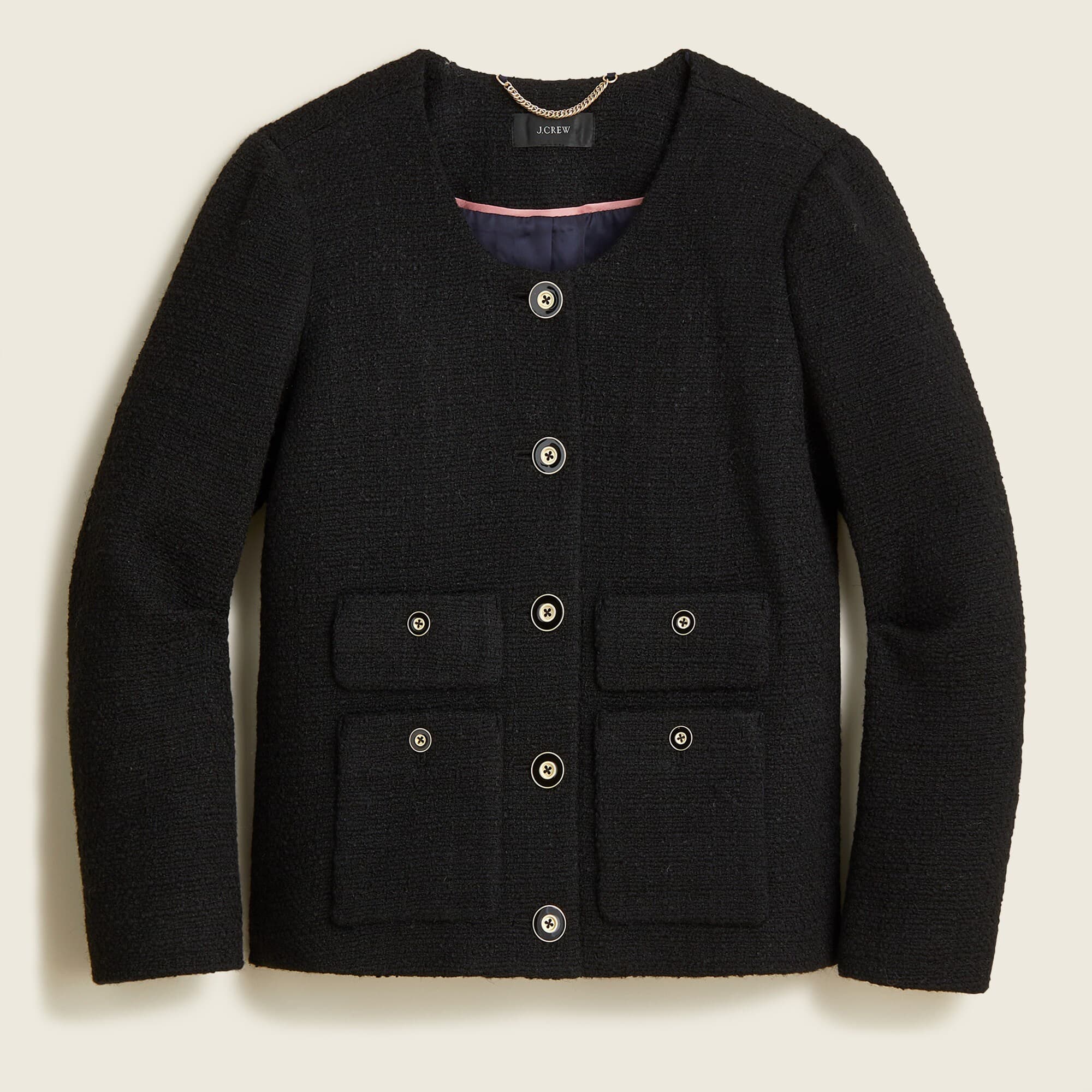 Lady Jacket In Maritime Tweed - Image 1