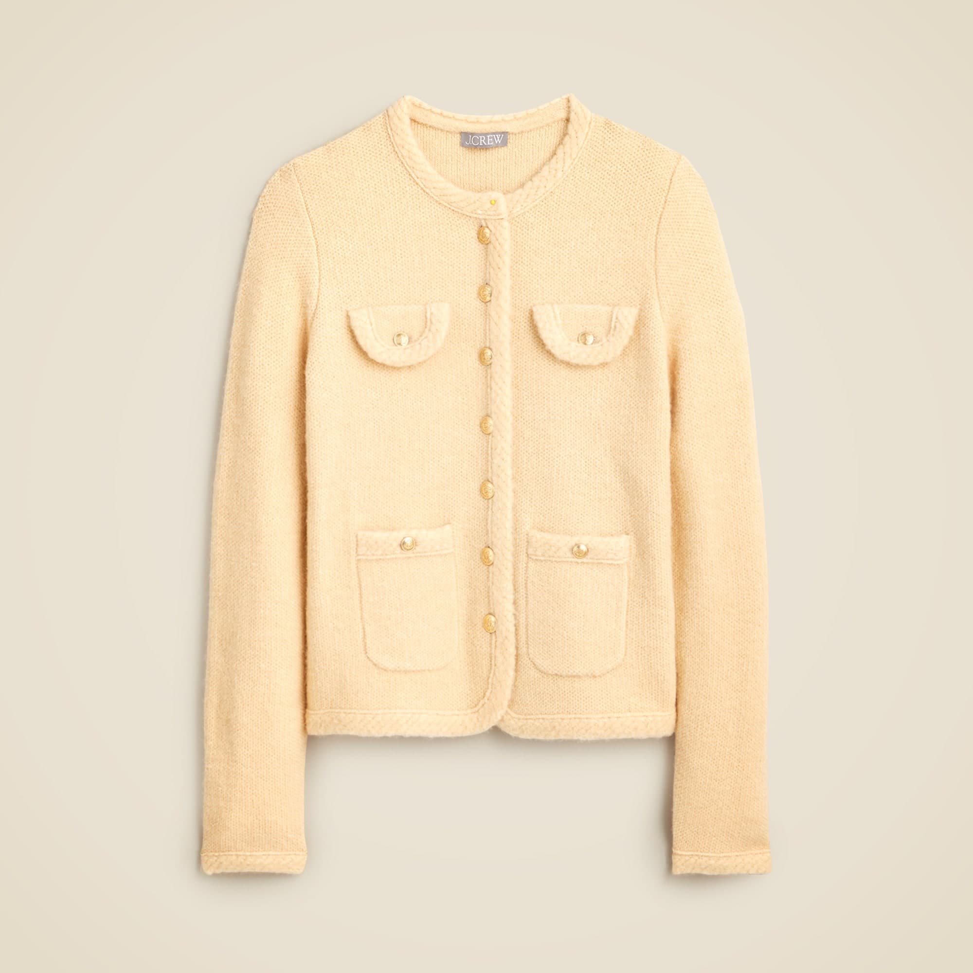 Textured Sweater Lady Jacket - Image 1