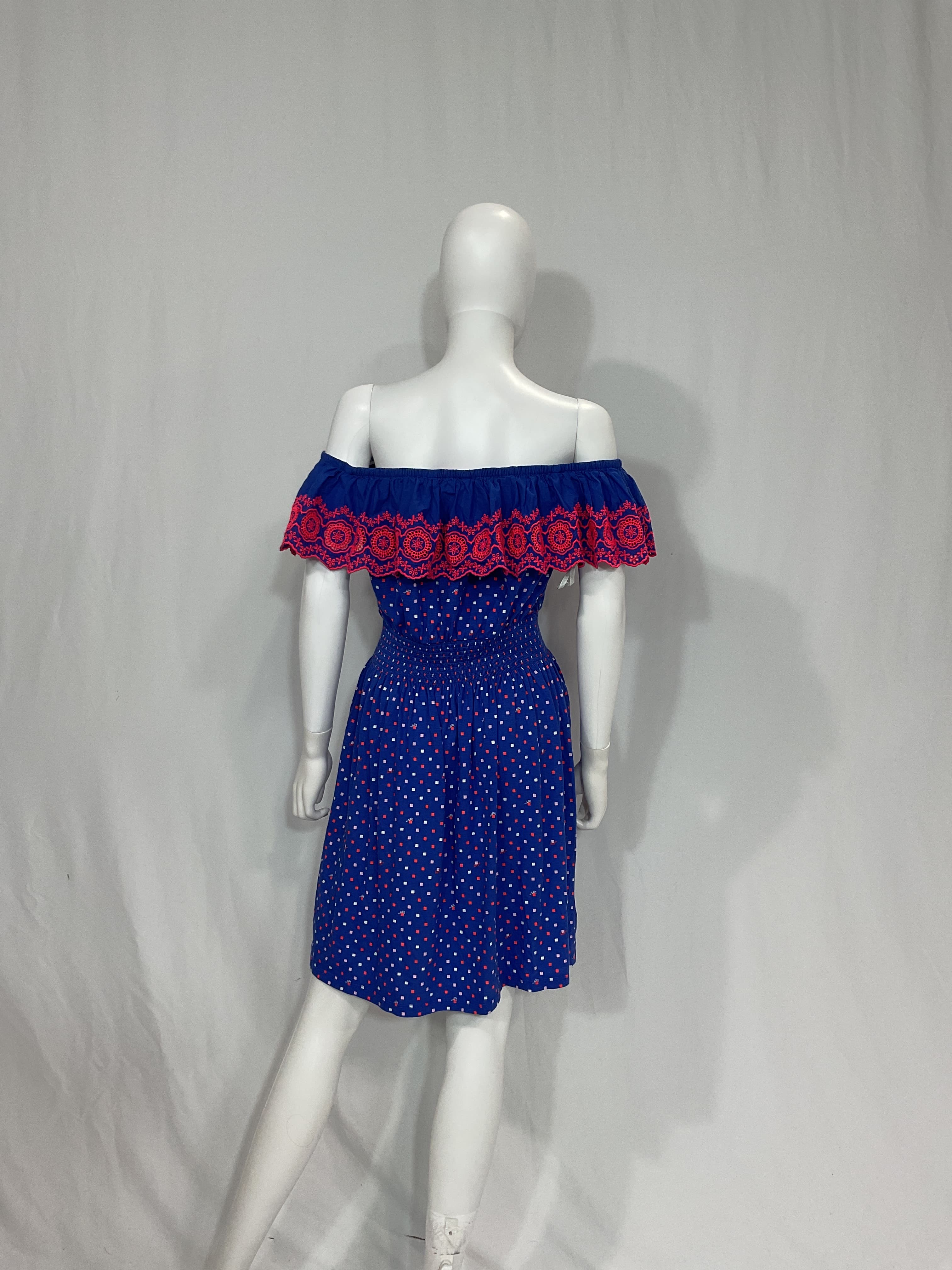 Kalama Off-The-Shoulder Smocked Dress - Image 4