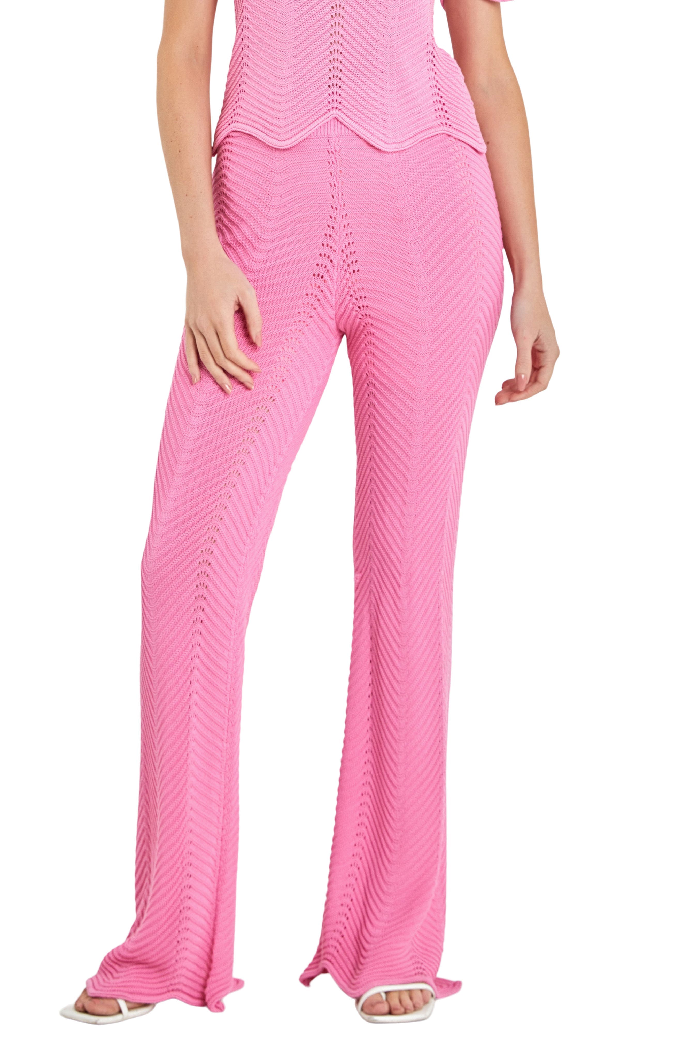 Wavy Knit Pants - Image 1