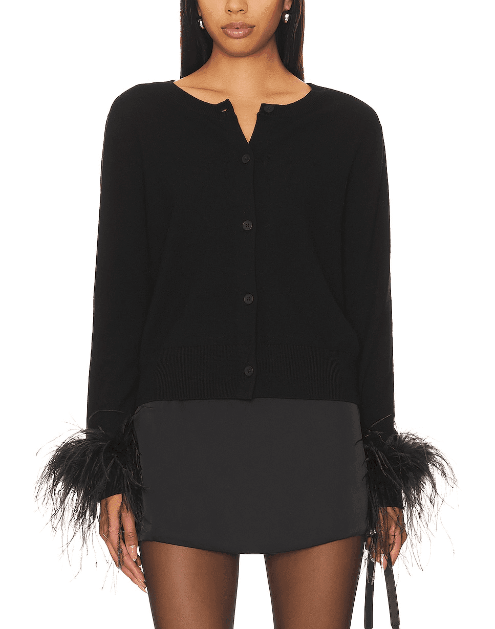 Shushu Feather Cardigan - Image 1