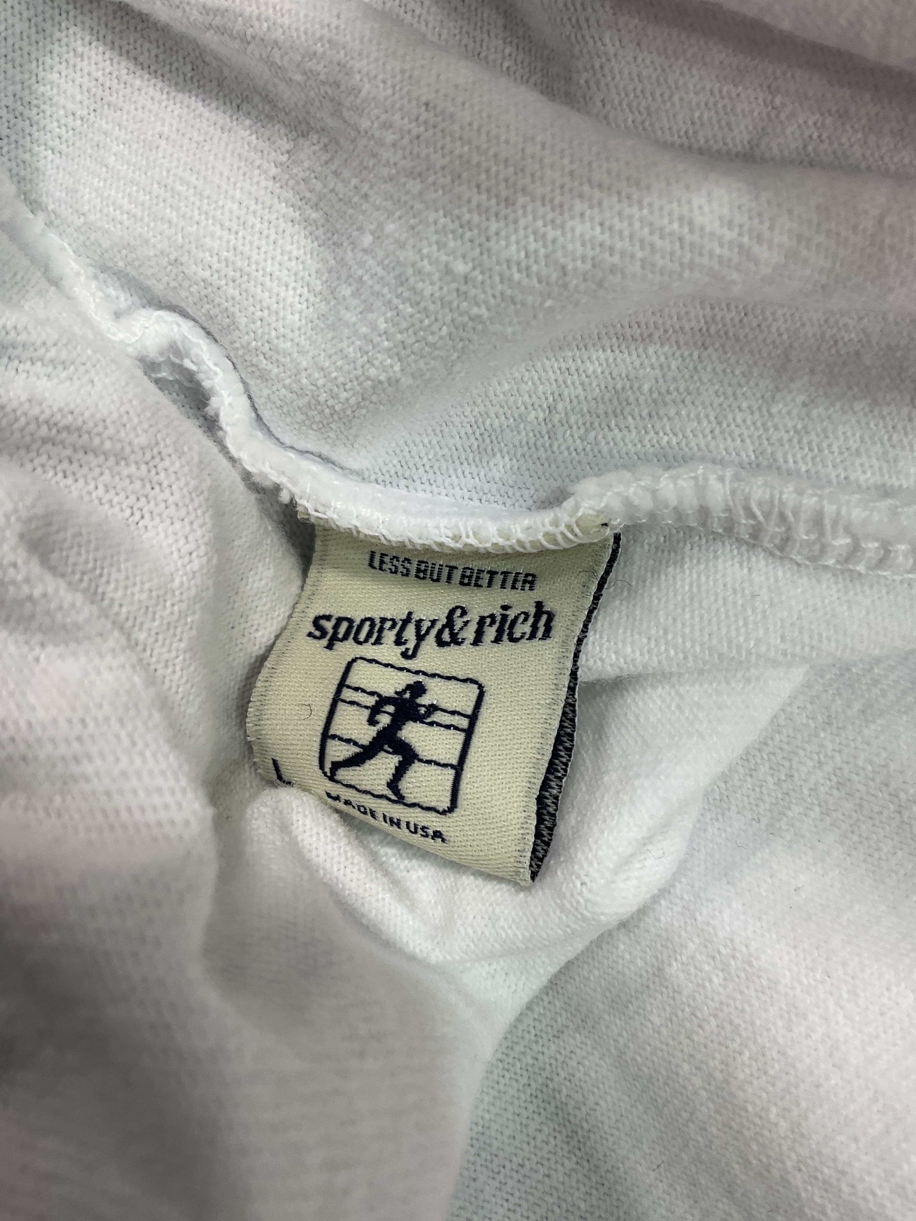 White '94 Racquet Club' Shorts - Image 3