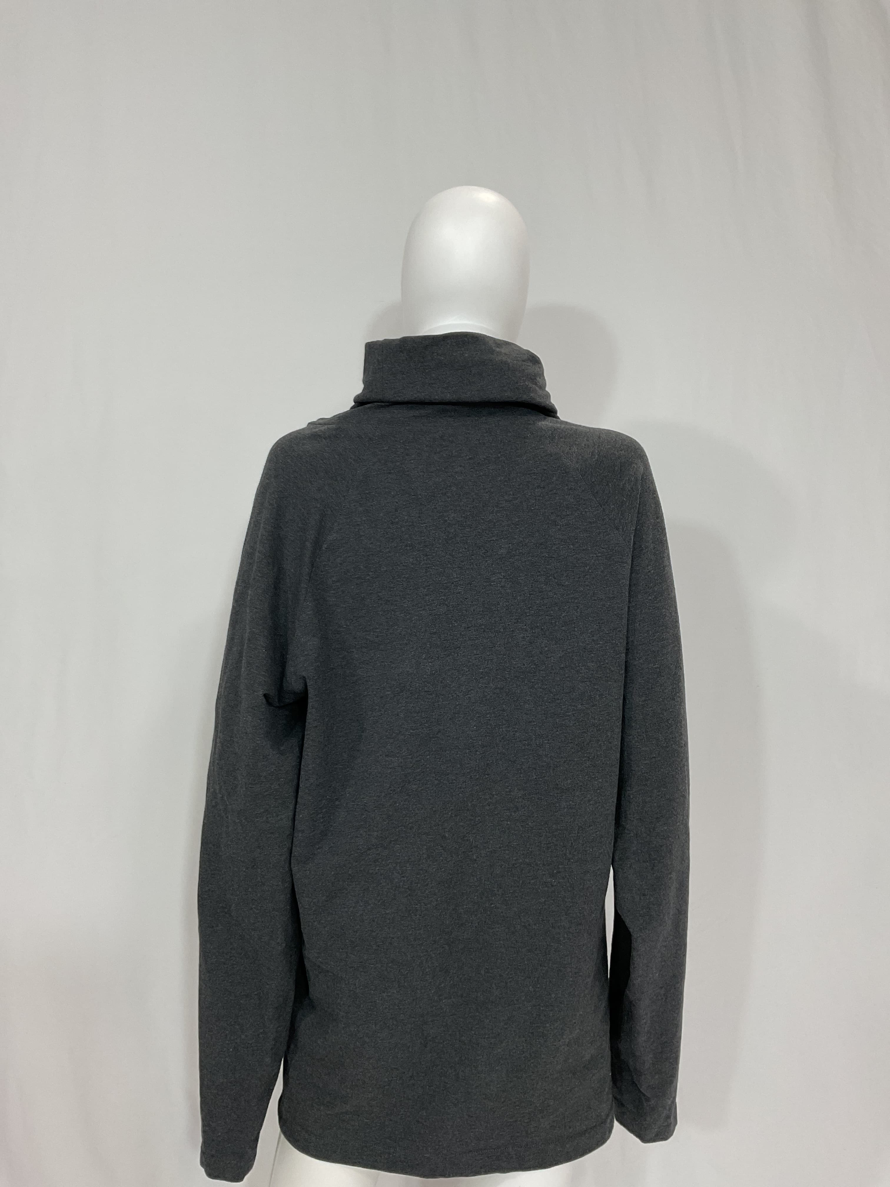 Oversized Raglan Sleeve Turtleneck Mini Dress - Image 4