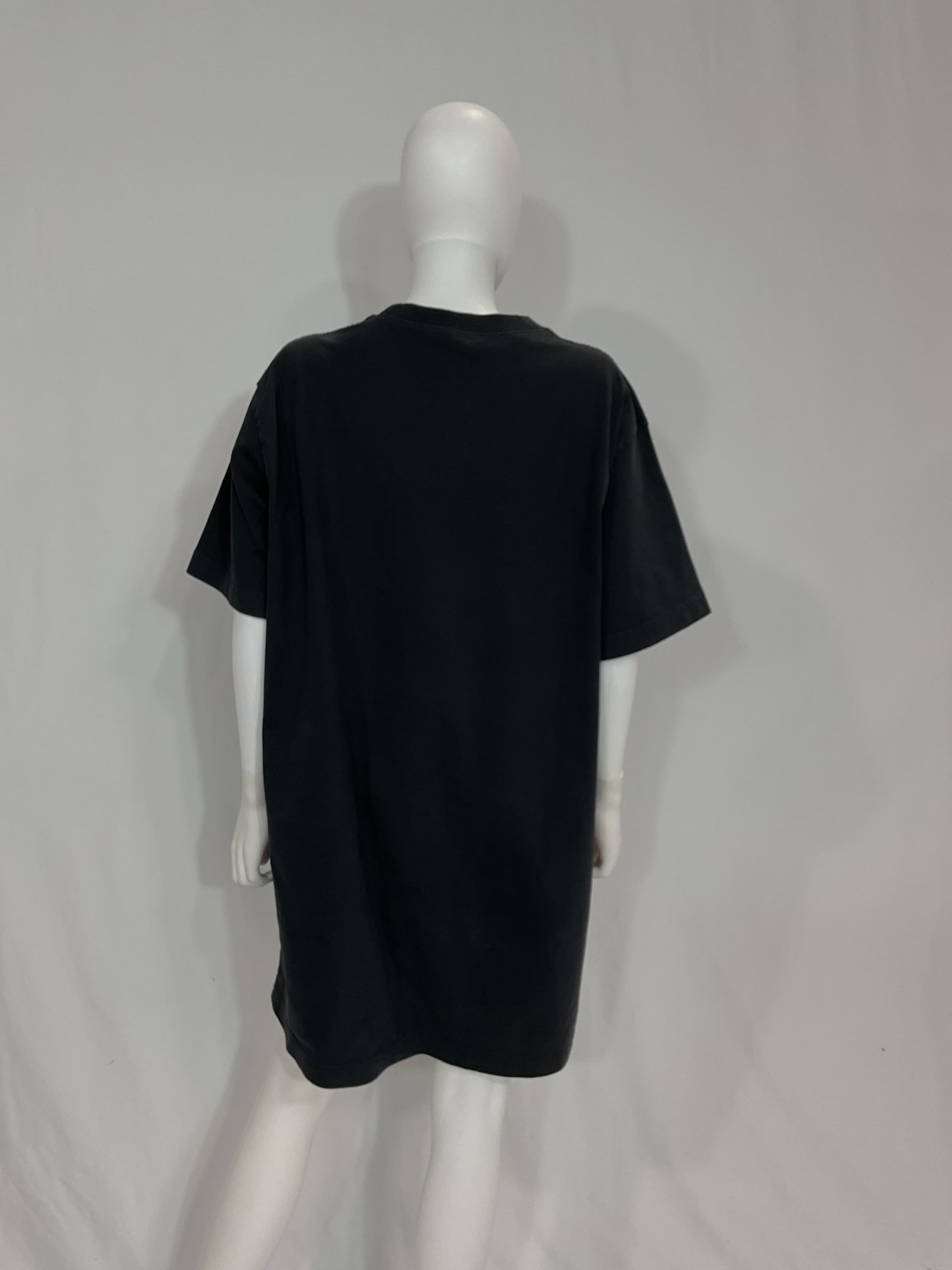 Black T-Shirt Minidress - Image 4