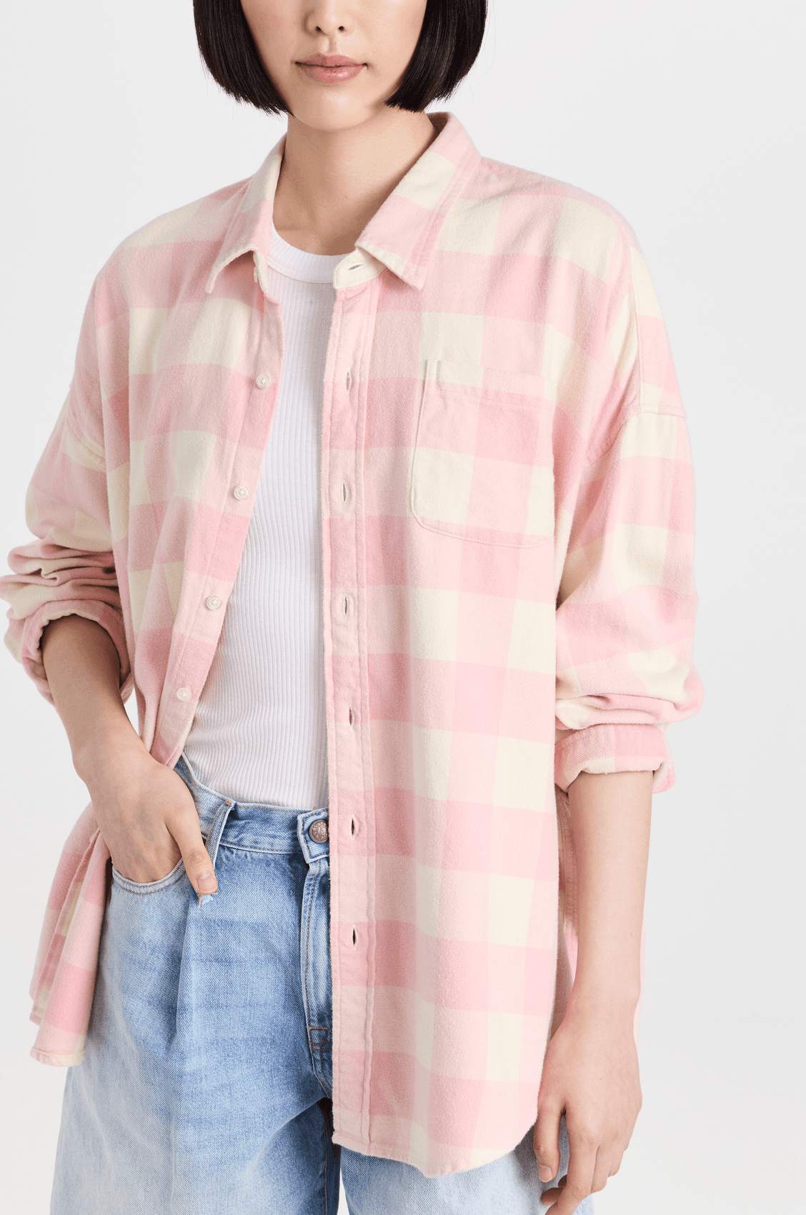 Button Front Shirt - Image 1