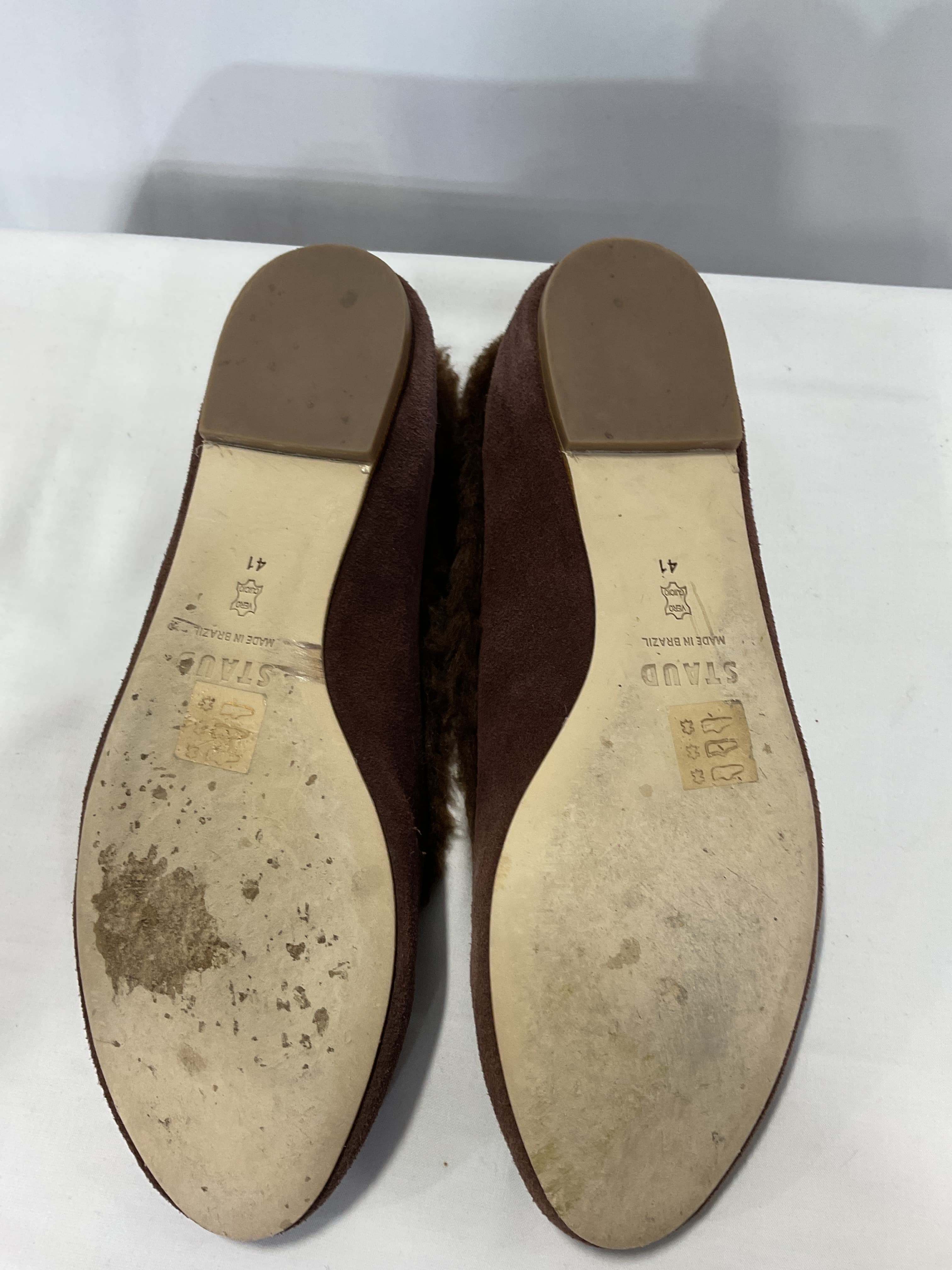 Alba Faux Fur Trim Ballet Flats - Image 3