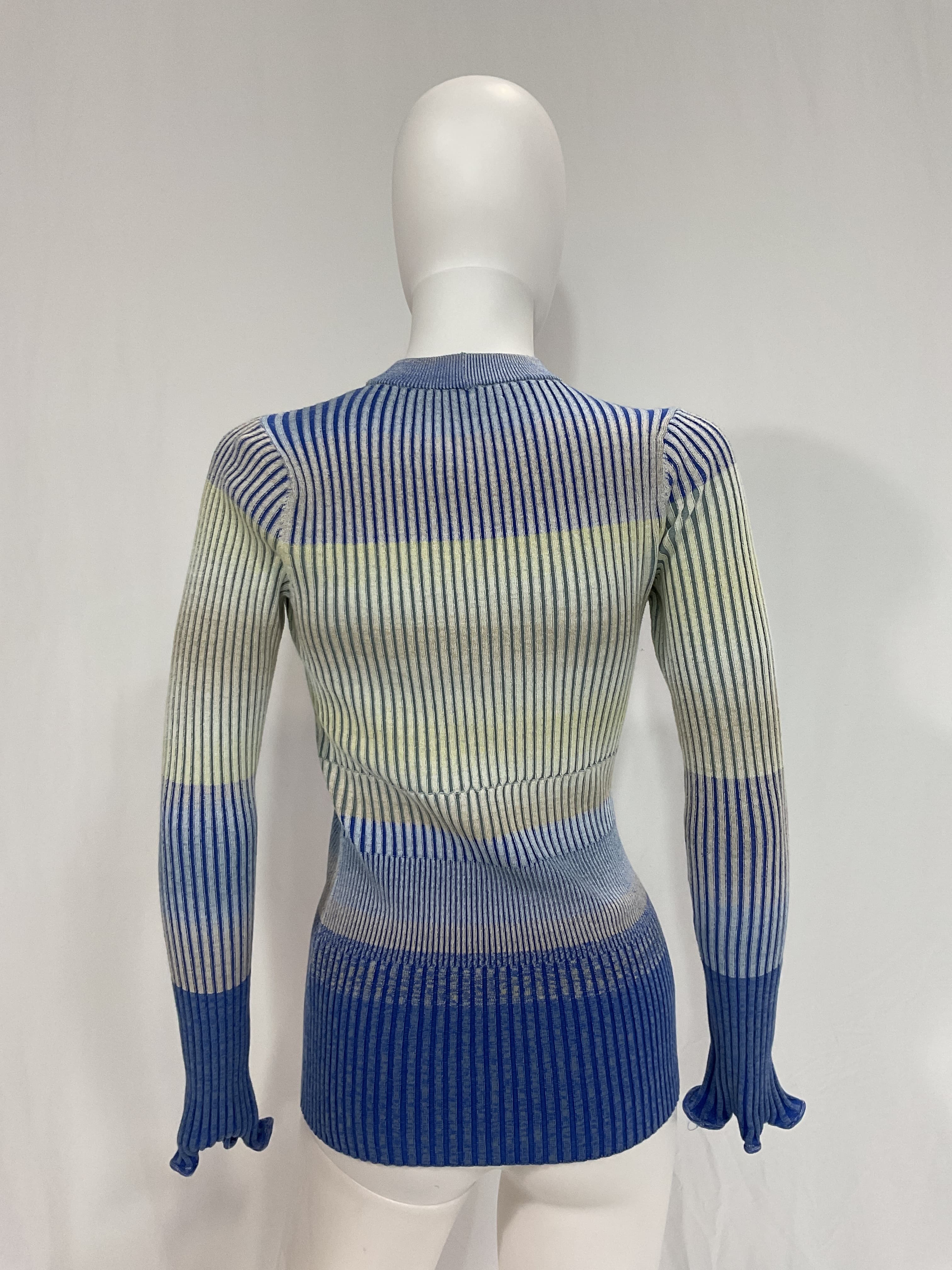 Akita Space-Dyed Ribbed Cotton-Blend Sweater - Image 2