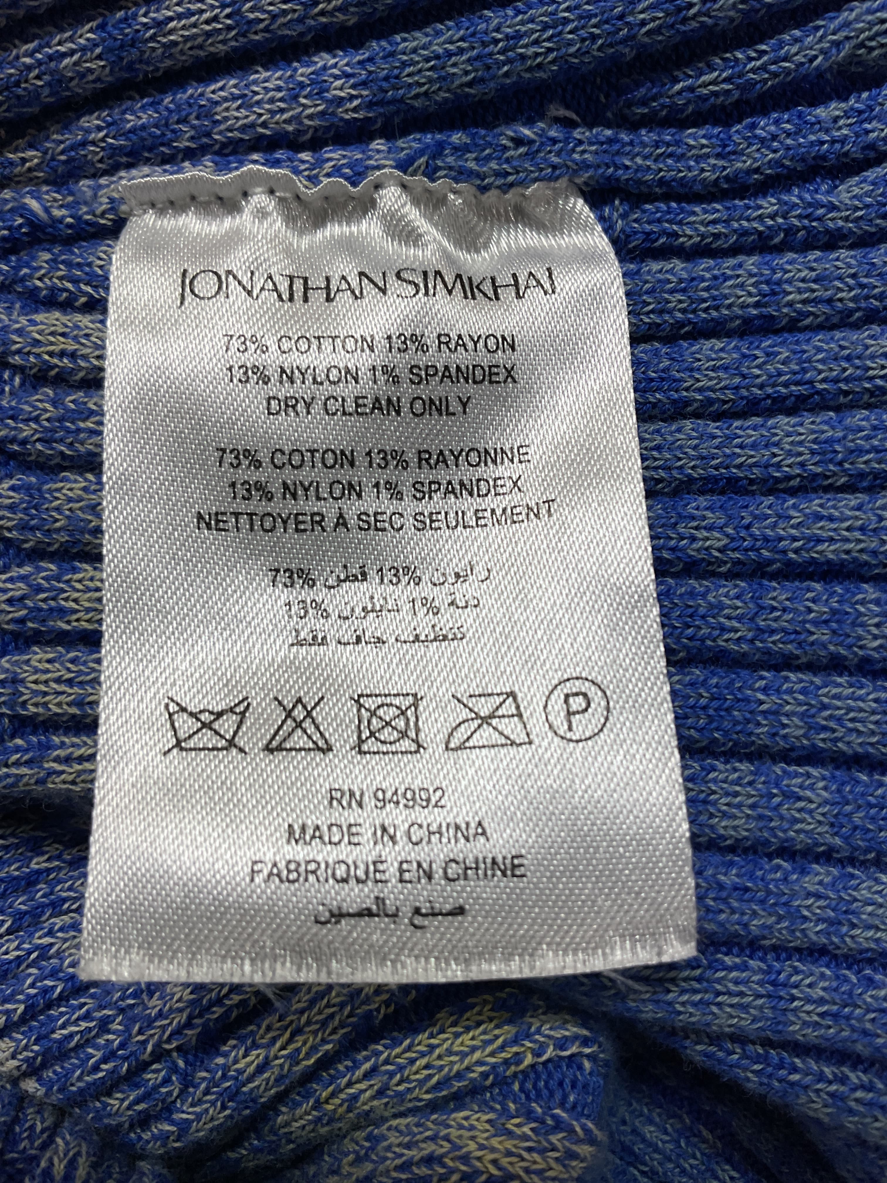 Akita Space-Dyed Ribbed Cotton-Blend Sweater - Image 3