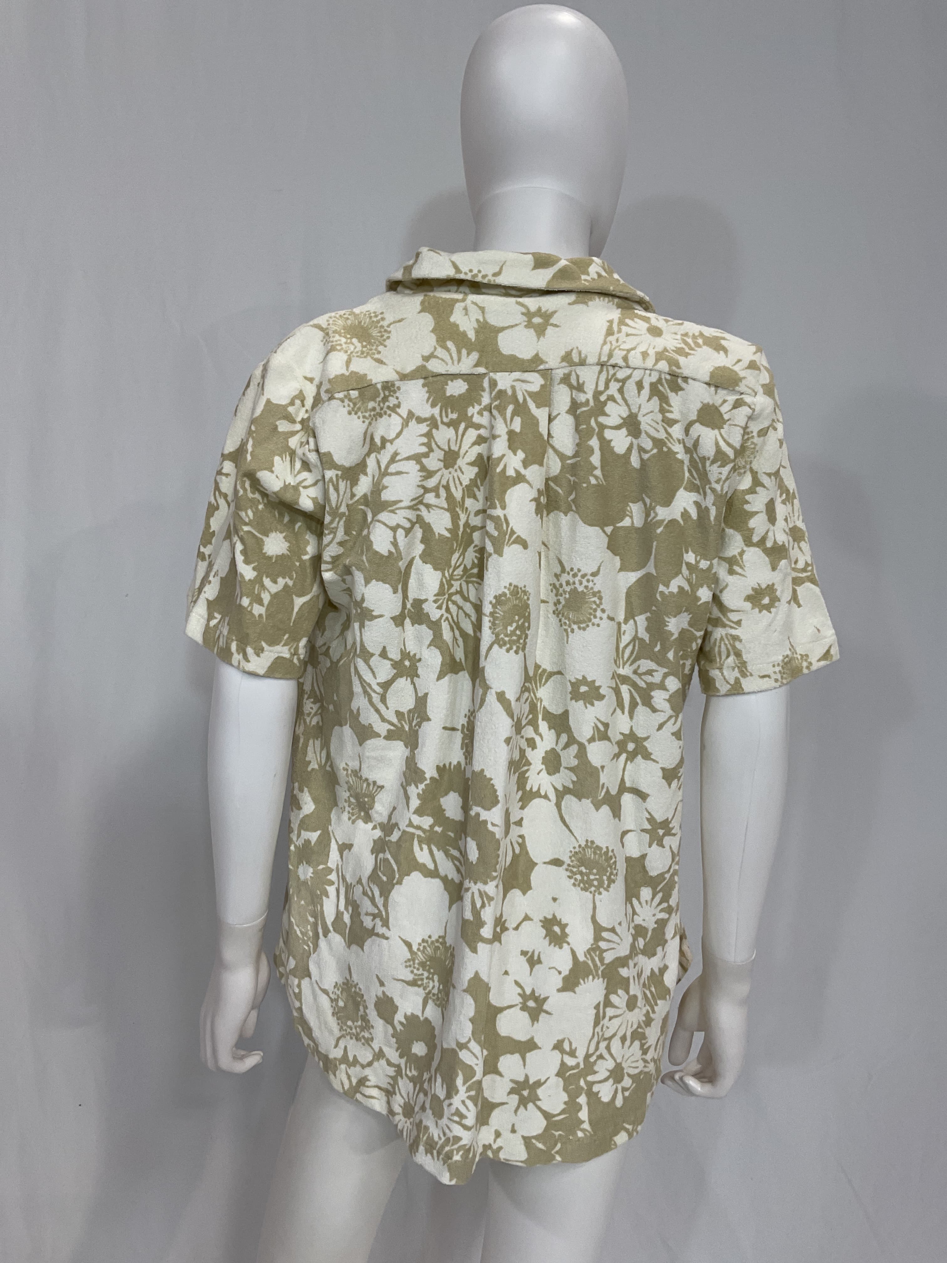 Montina Floral-Print Cotton-Terry Shirt - Image 4