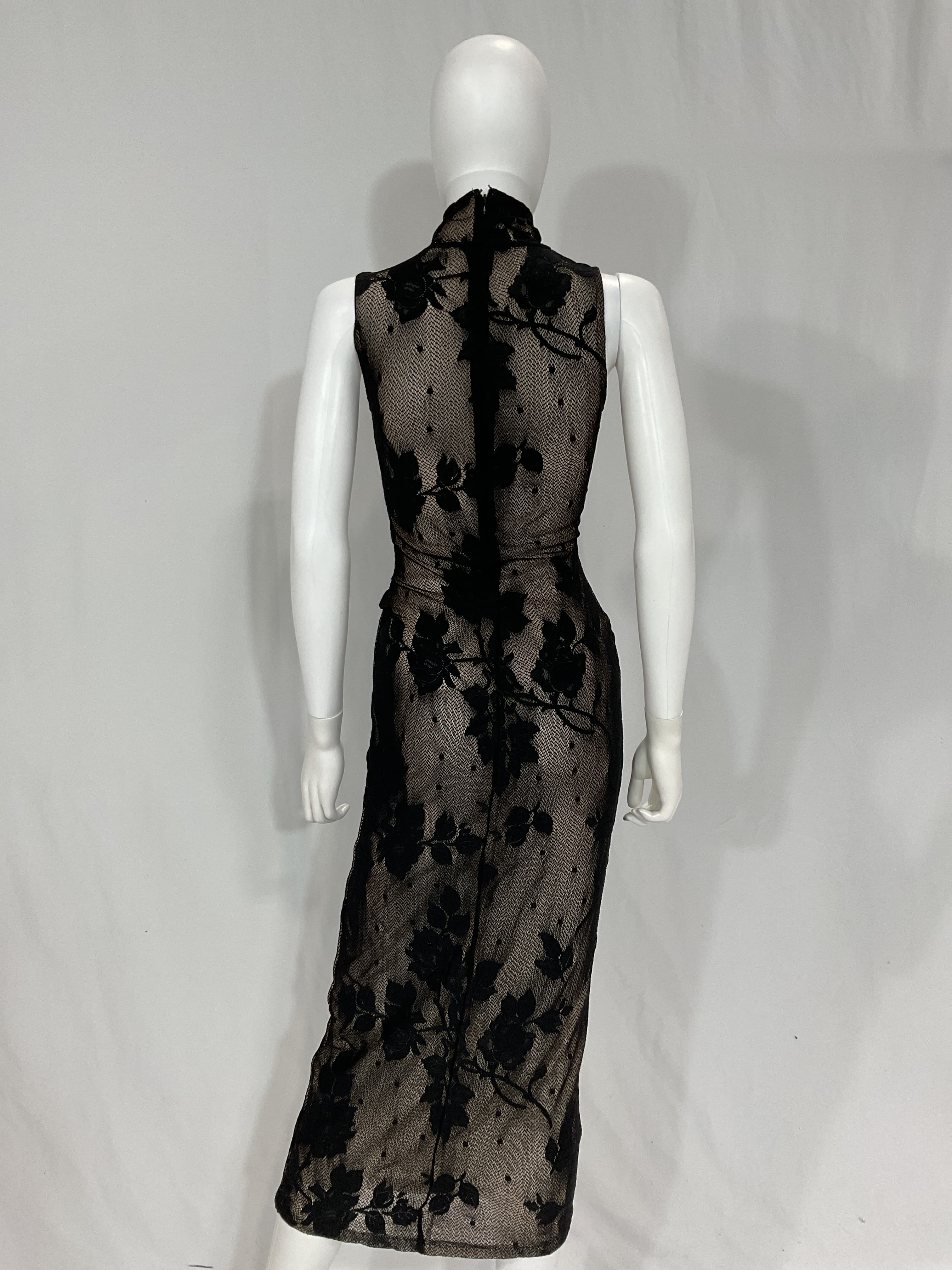 Macelina Maxi Dress In Black - Image 2