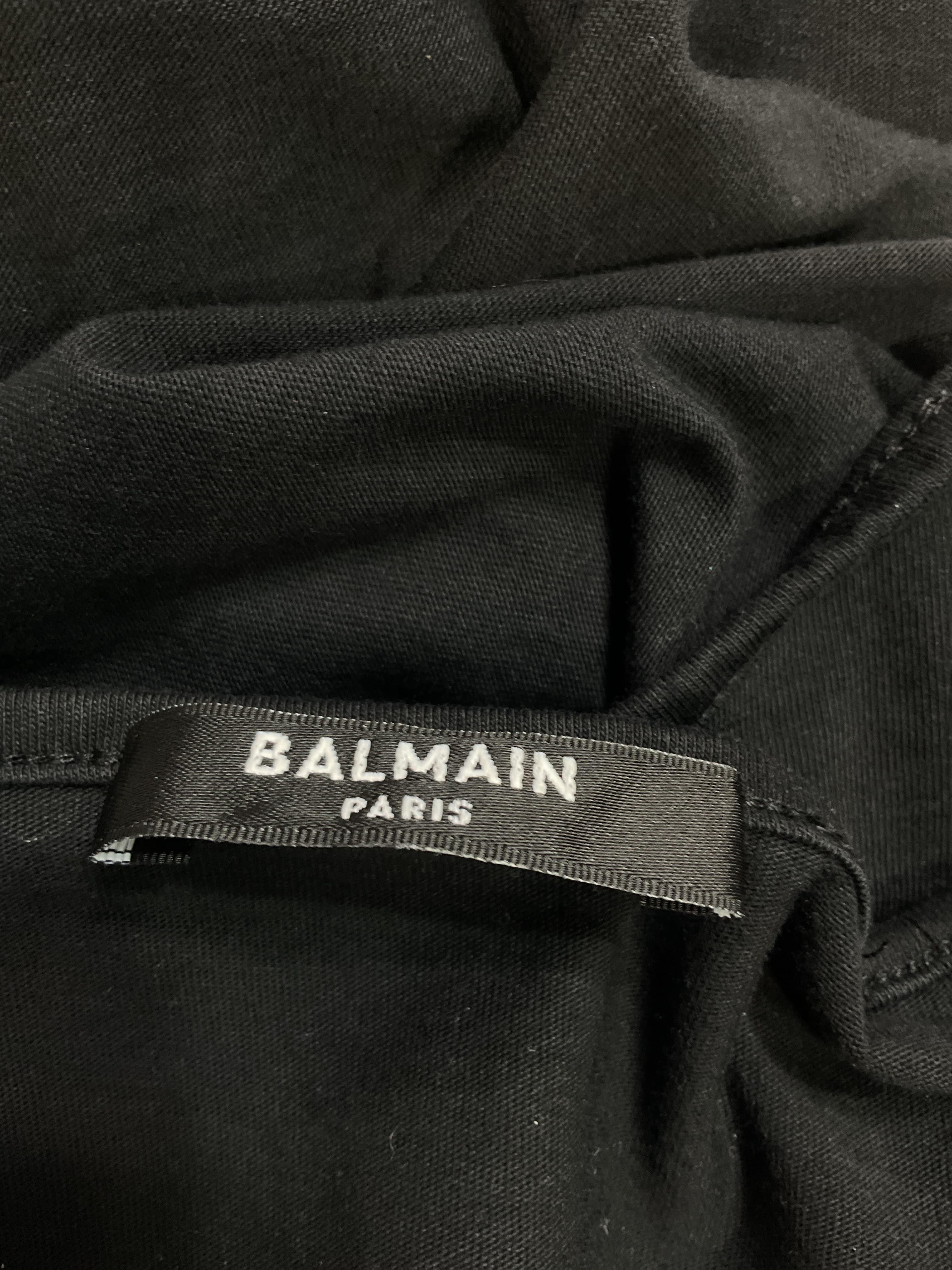 Button-Trimmed Sleeveless Logo T-Shirt - Image 3