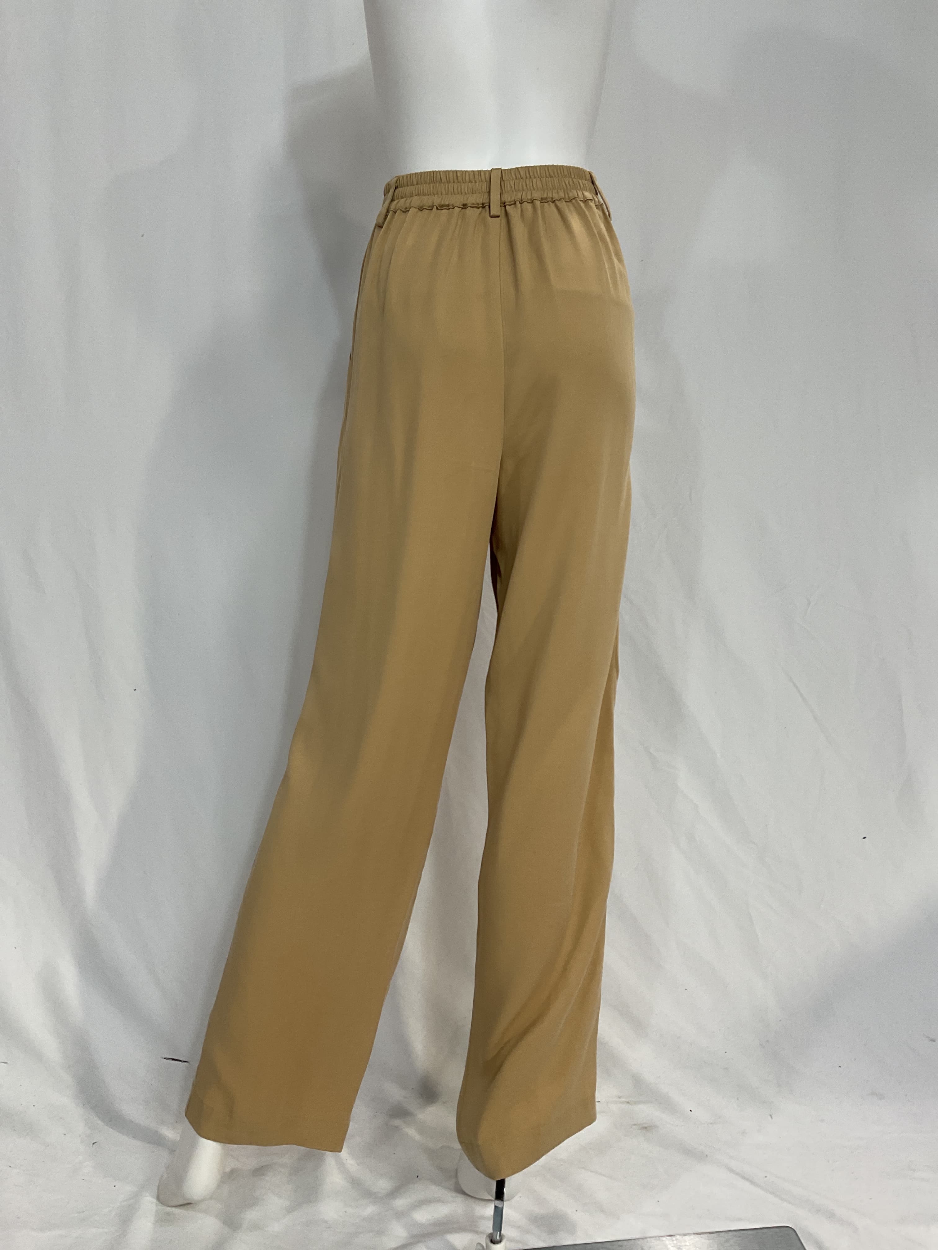 Twill Pleated Pants - Image 4