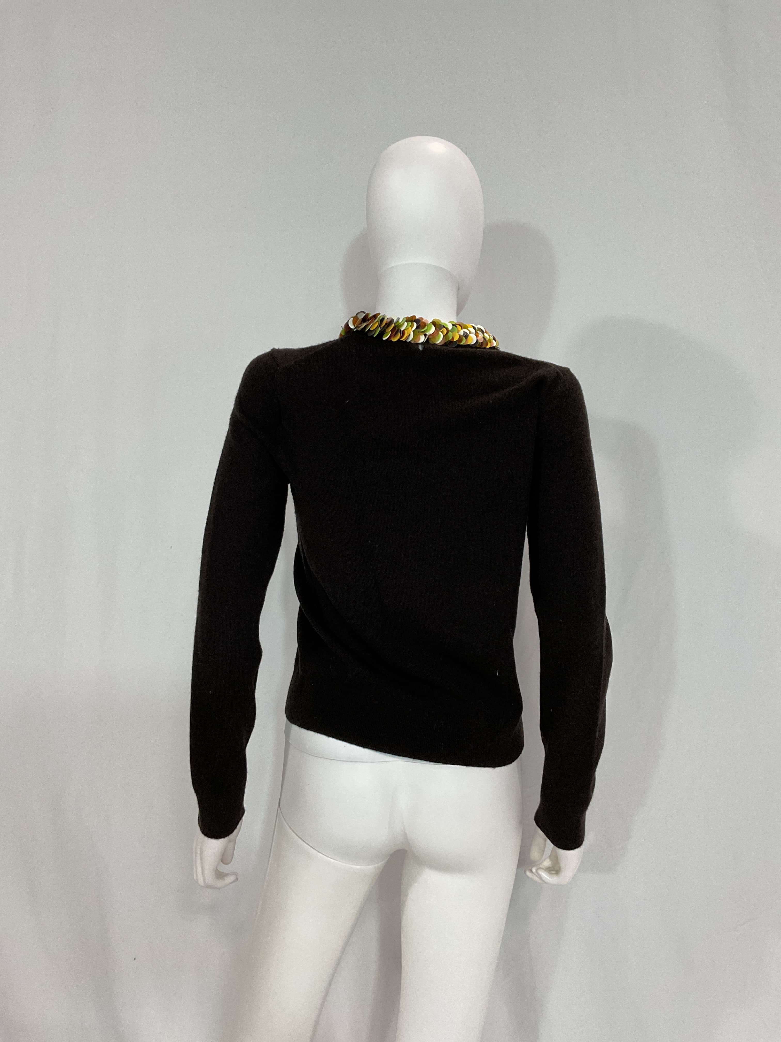 Wool And Sequin Sweater - Image 2