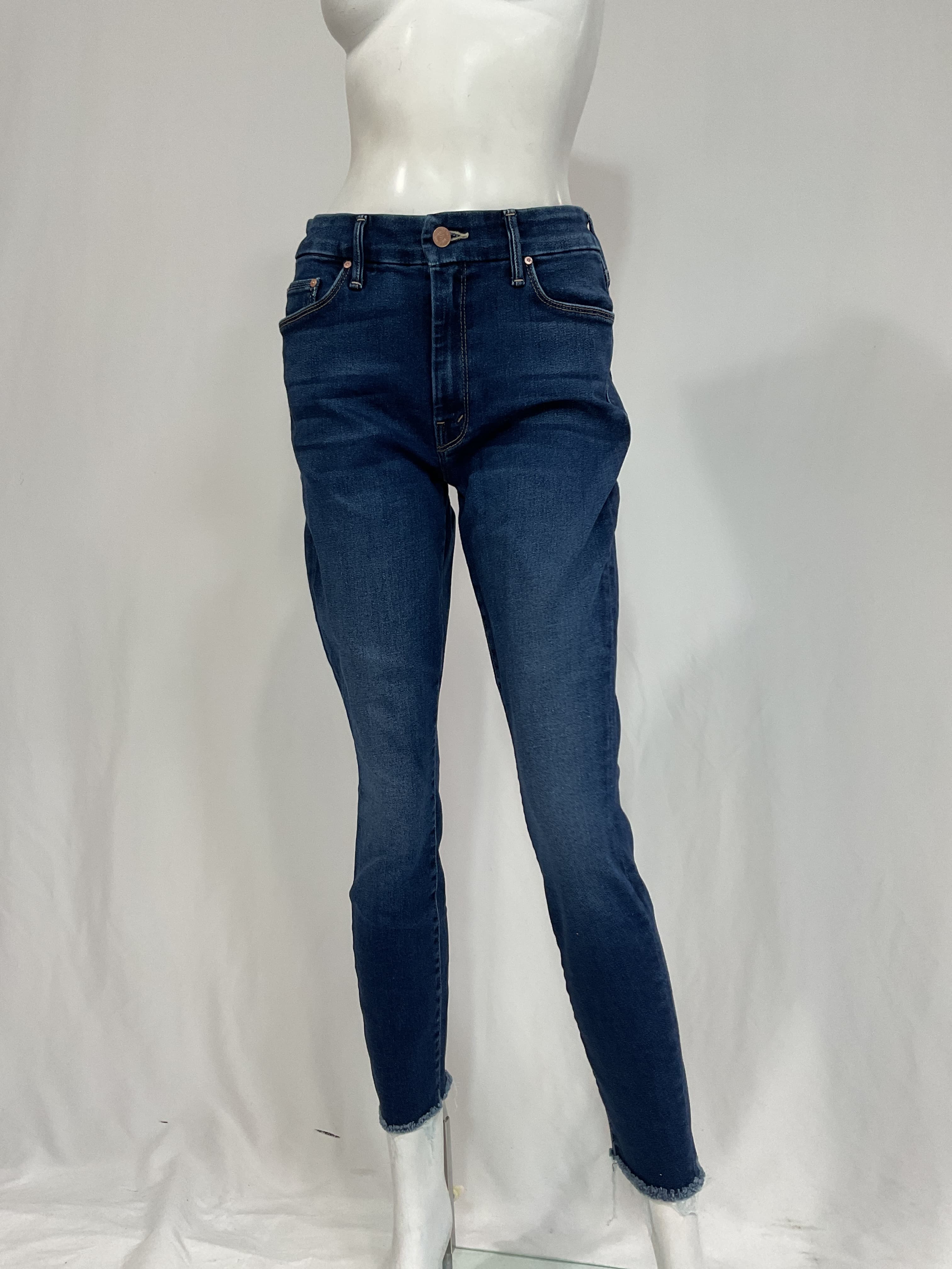 The Looker High-Rise Ankle Fray Jeans - Image 3