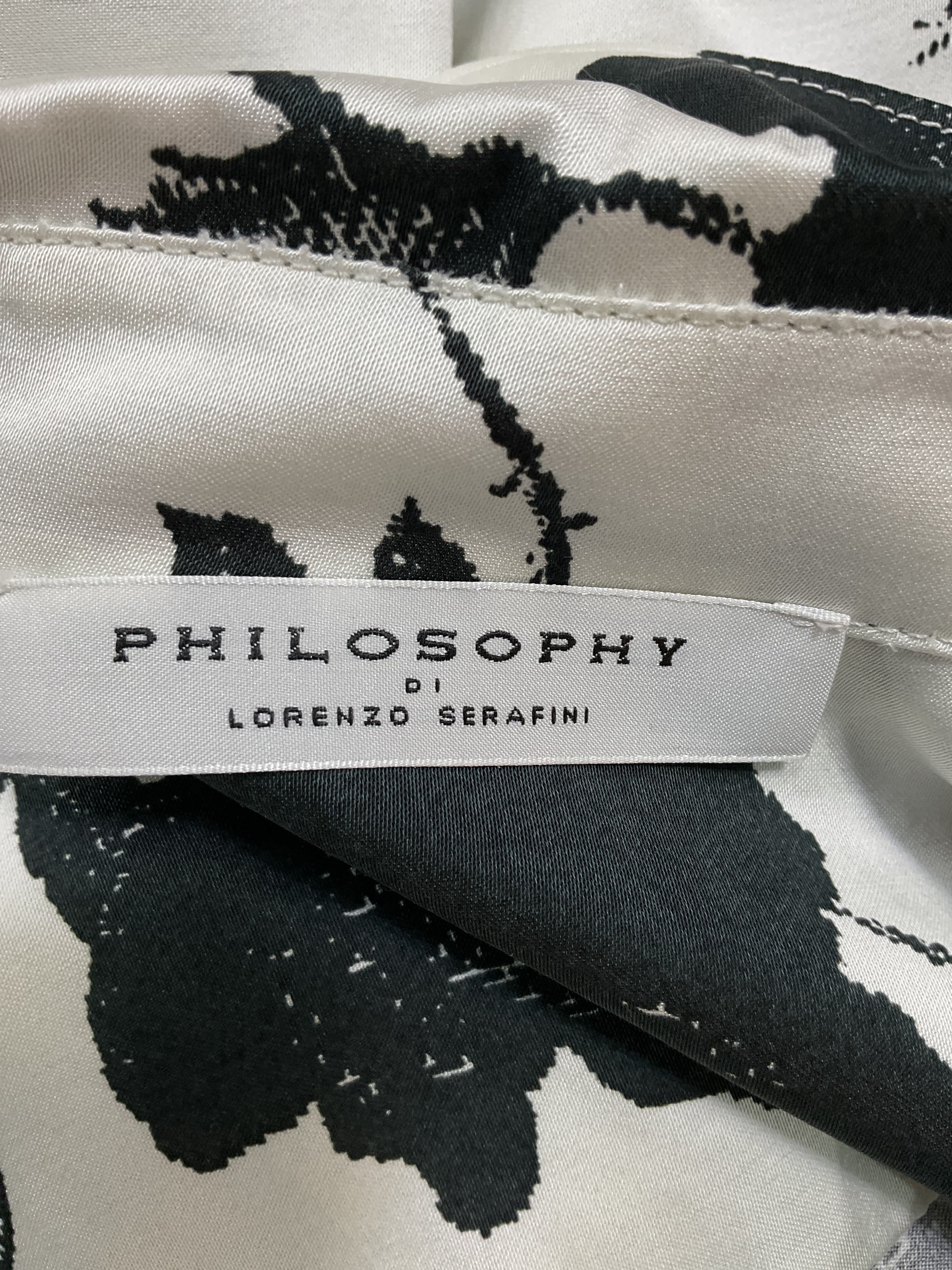 Floral-Print Satin Shirt - Image 4