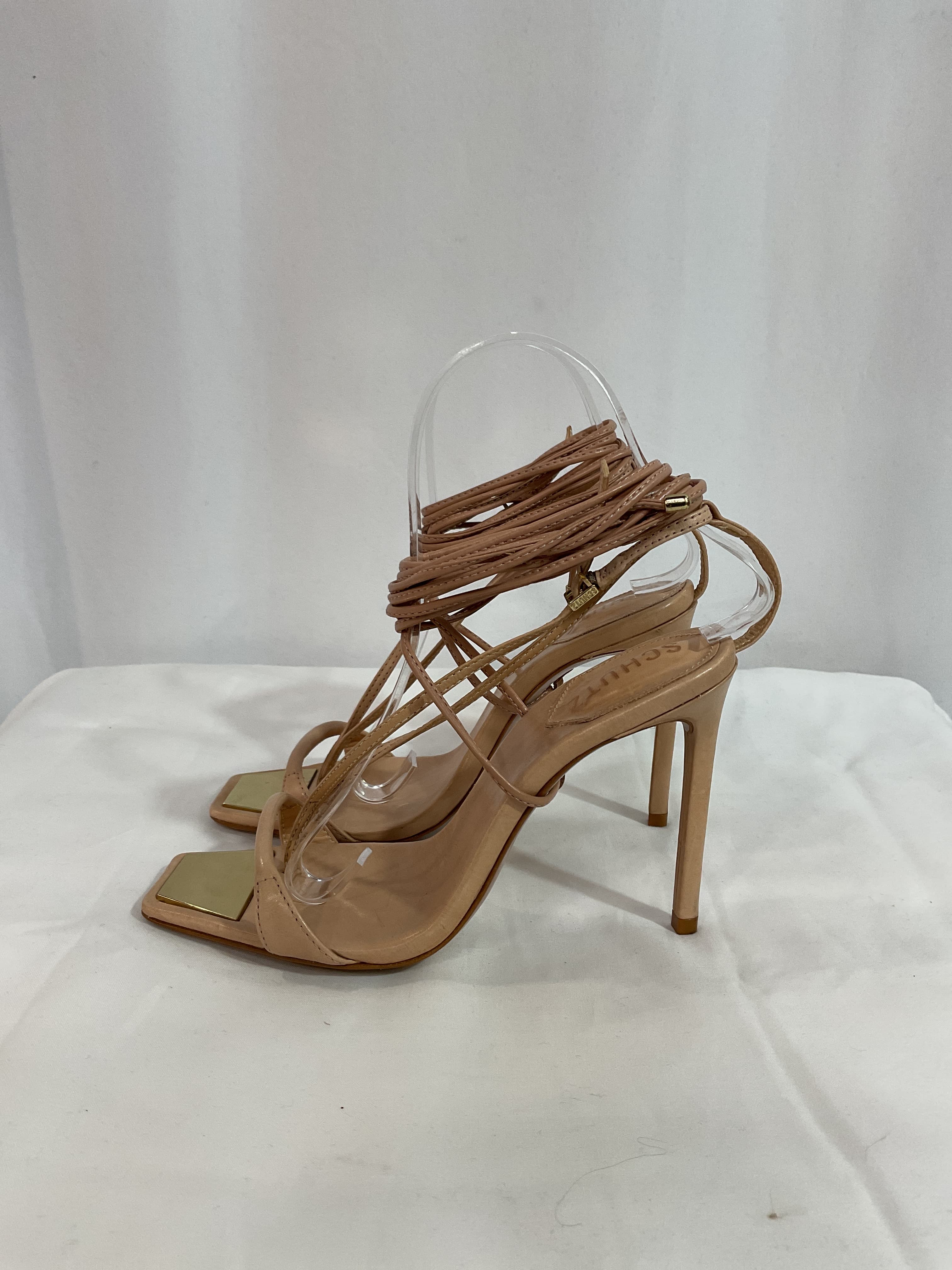 Vikki Ankle Tie High Heel Sandals - Image 2