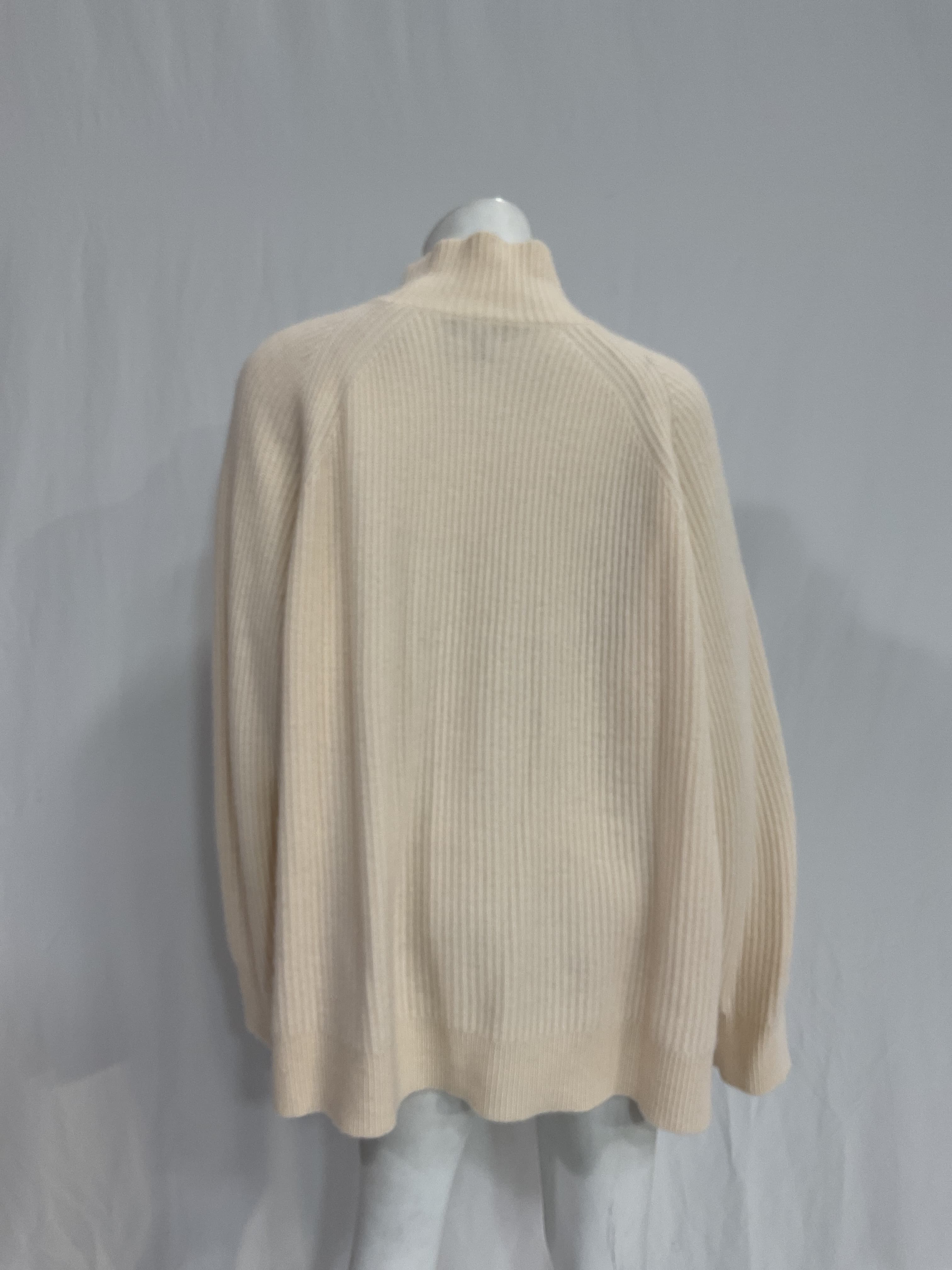 Ribbed Cashmere Turtleneck Sweater - Image 2