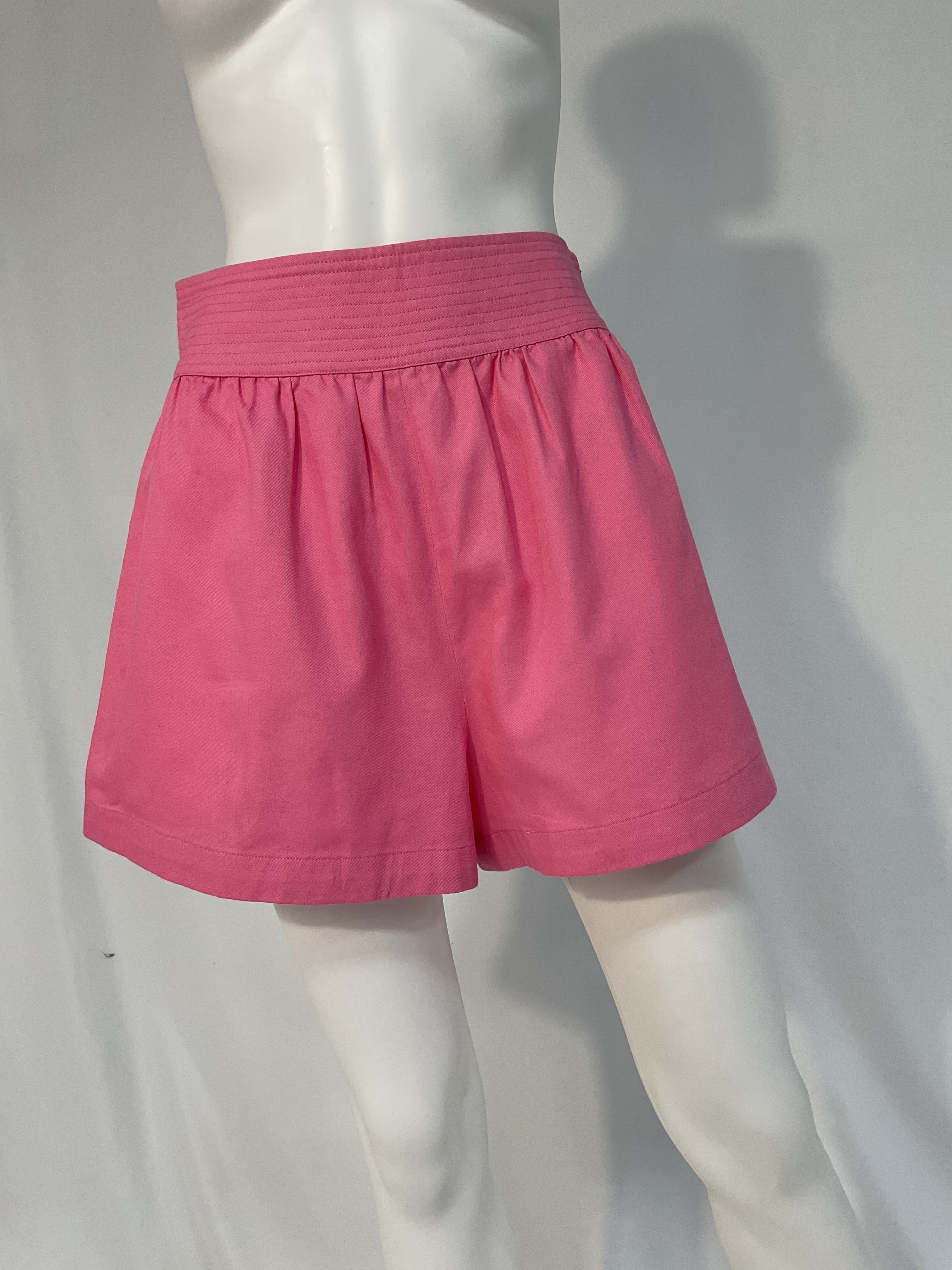 Joel Flare Shorts In Calla Lily - Image 3