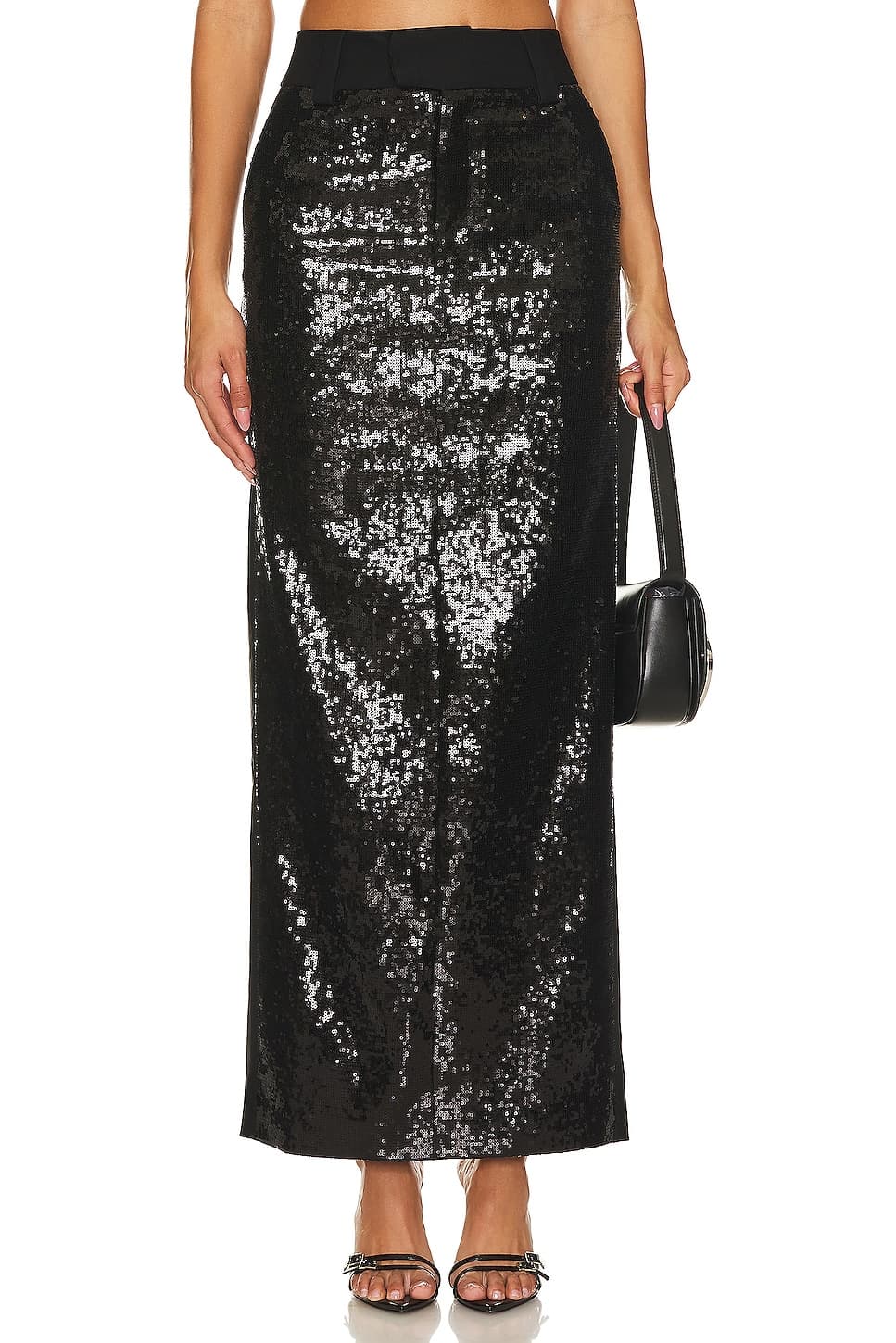 Venning Sequin Maxi Skirt - Image 1