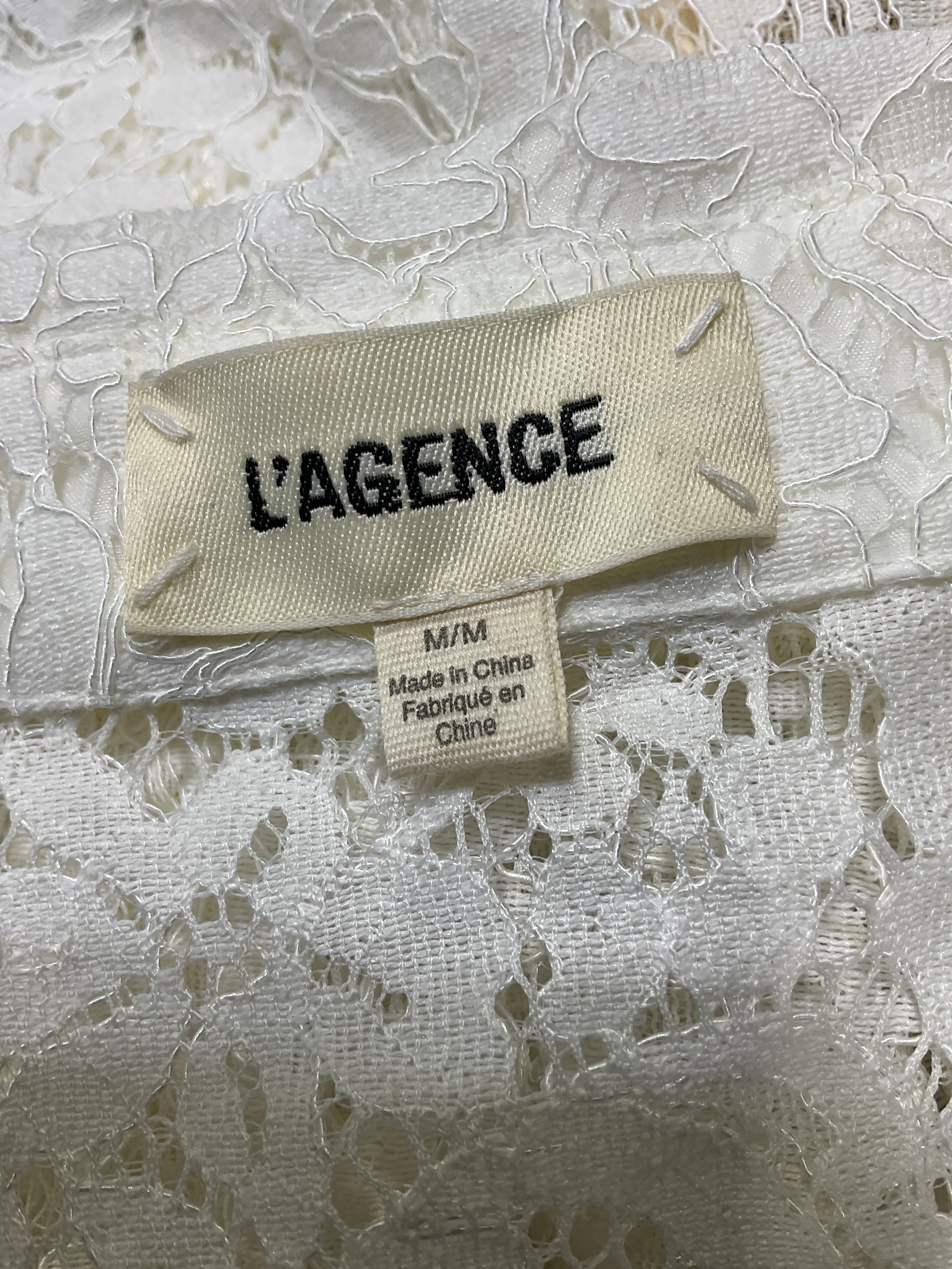 Jenica Lace Blouse In Ivory - Image 3