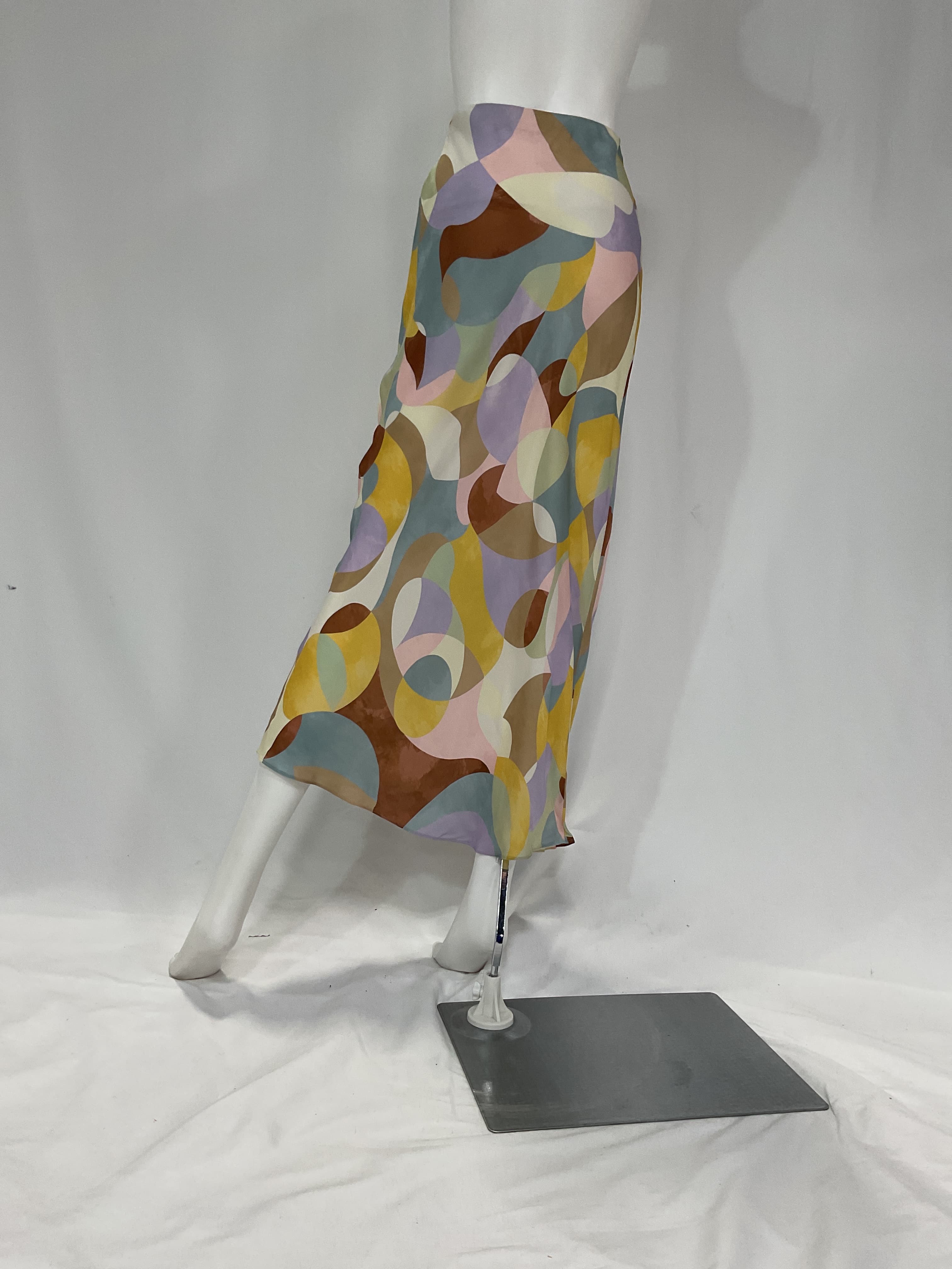 Aubrey Maxi Skirt In Artist Palette Multi - Image 4
