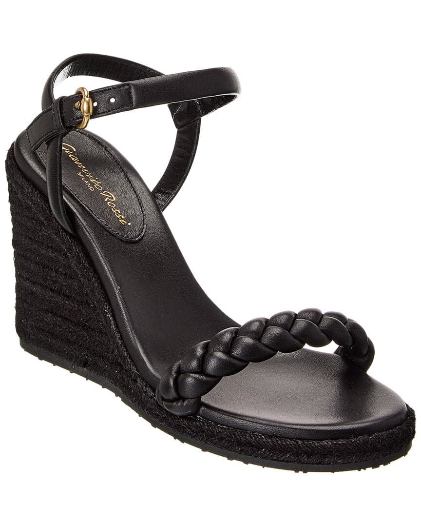Cruz 85 Leather Wedge Sandal - Image 1