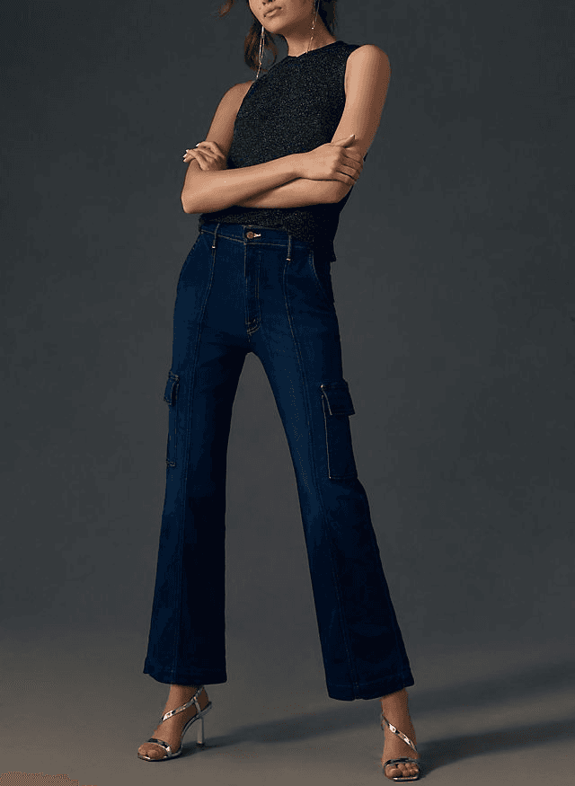 The Rambler High-Rise Cargo Jeans - Image 1