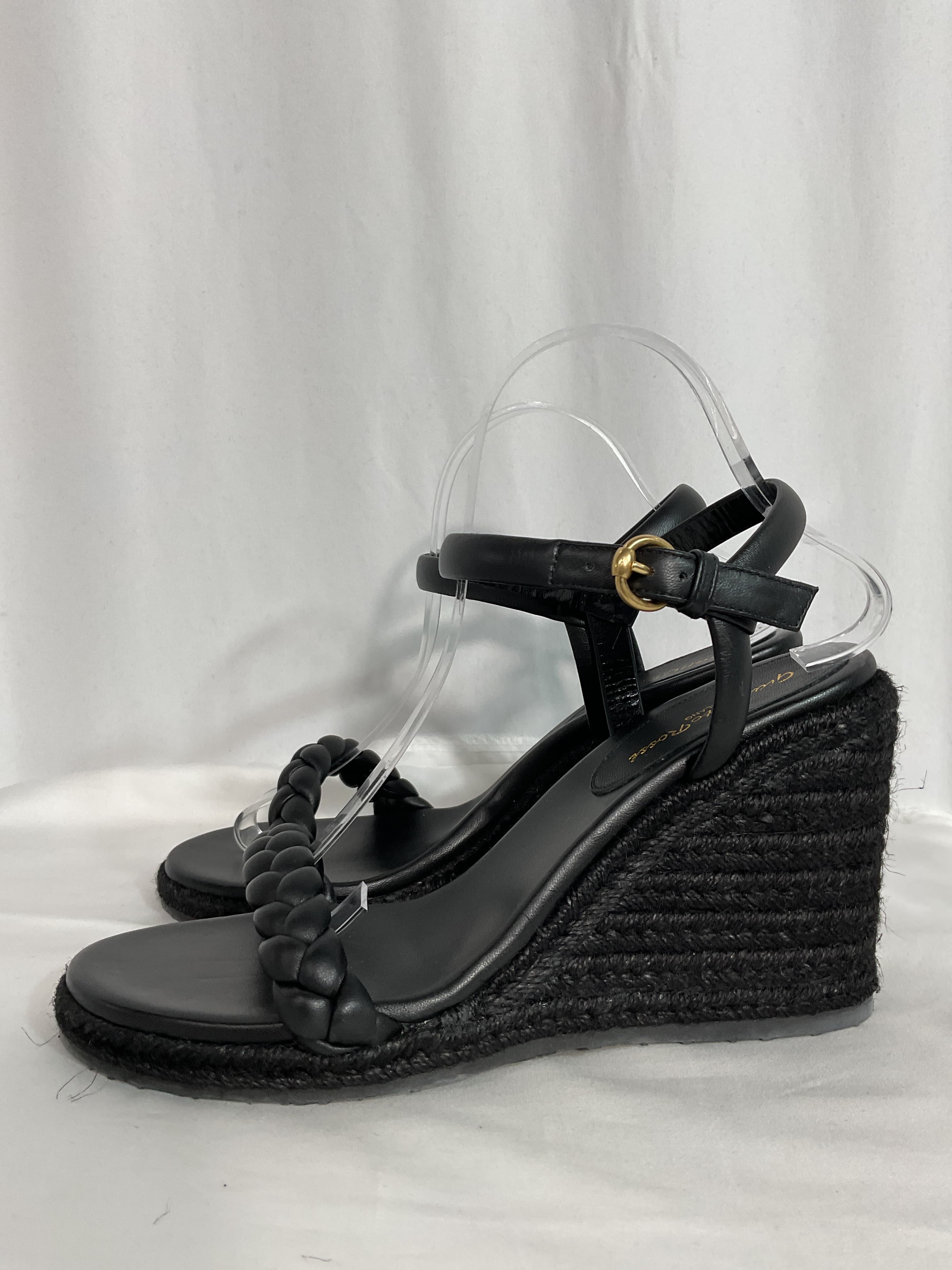 Cruz 85 Leather Wedge Sandal - Image 2