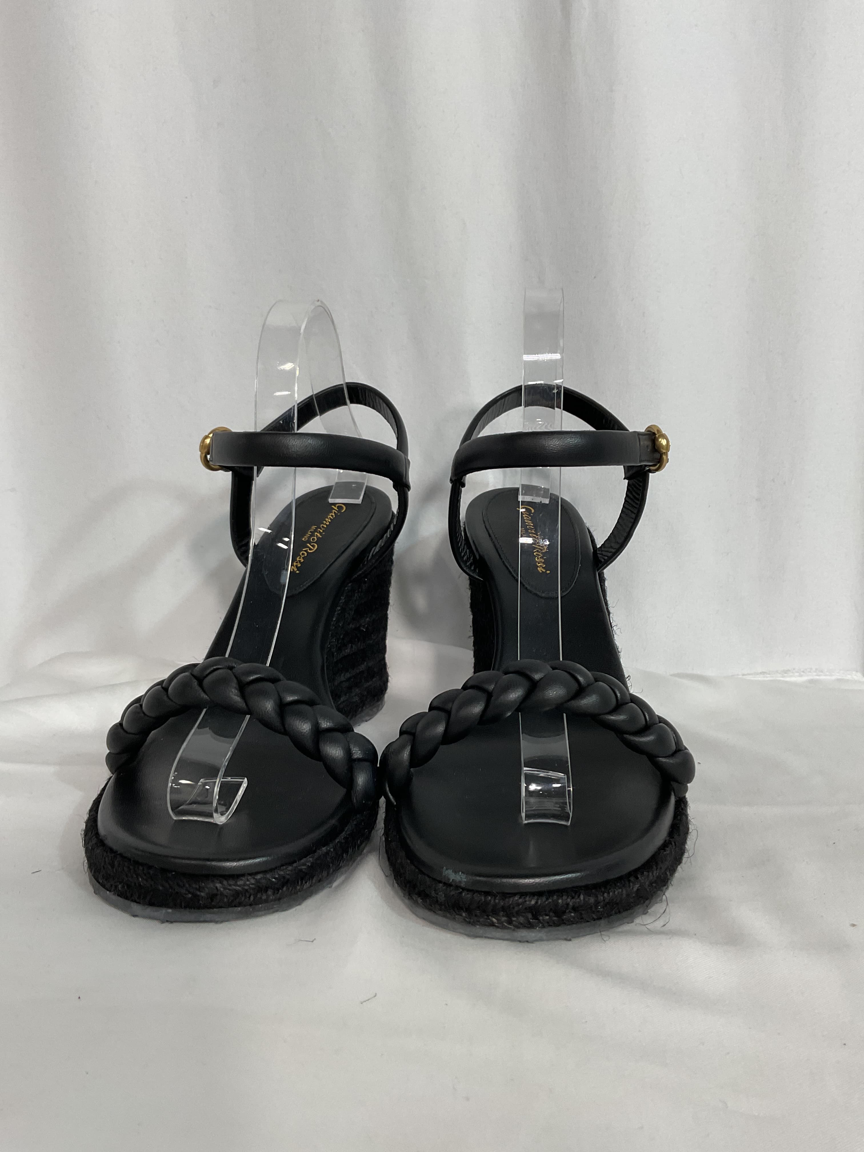 Cruz 85 Leather Wedge Sandal - Image 3