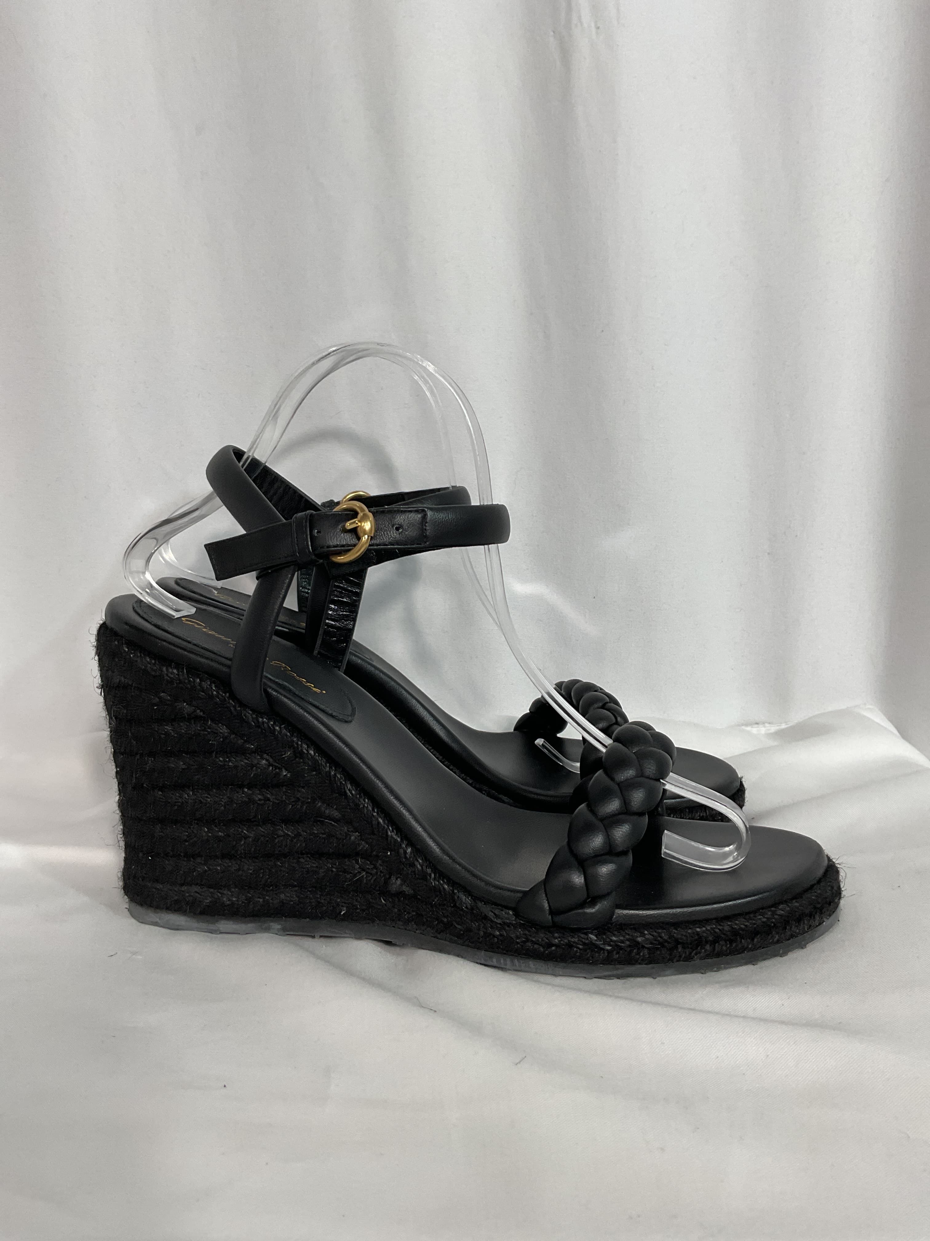 Cruz 85 Leather Wedge Sandal - Image 4
