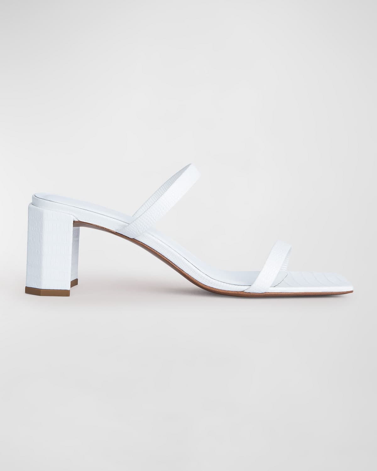 Tanya Embossed Chunky Heel S - Image 1