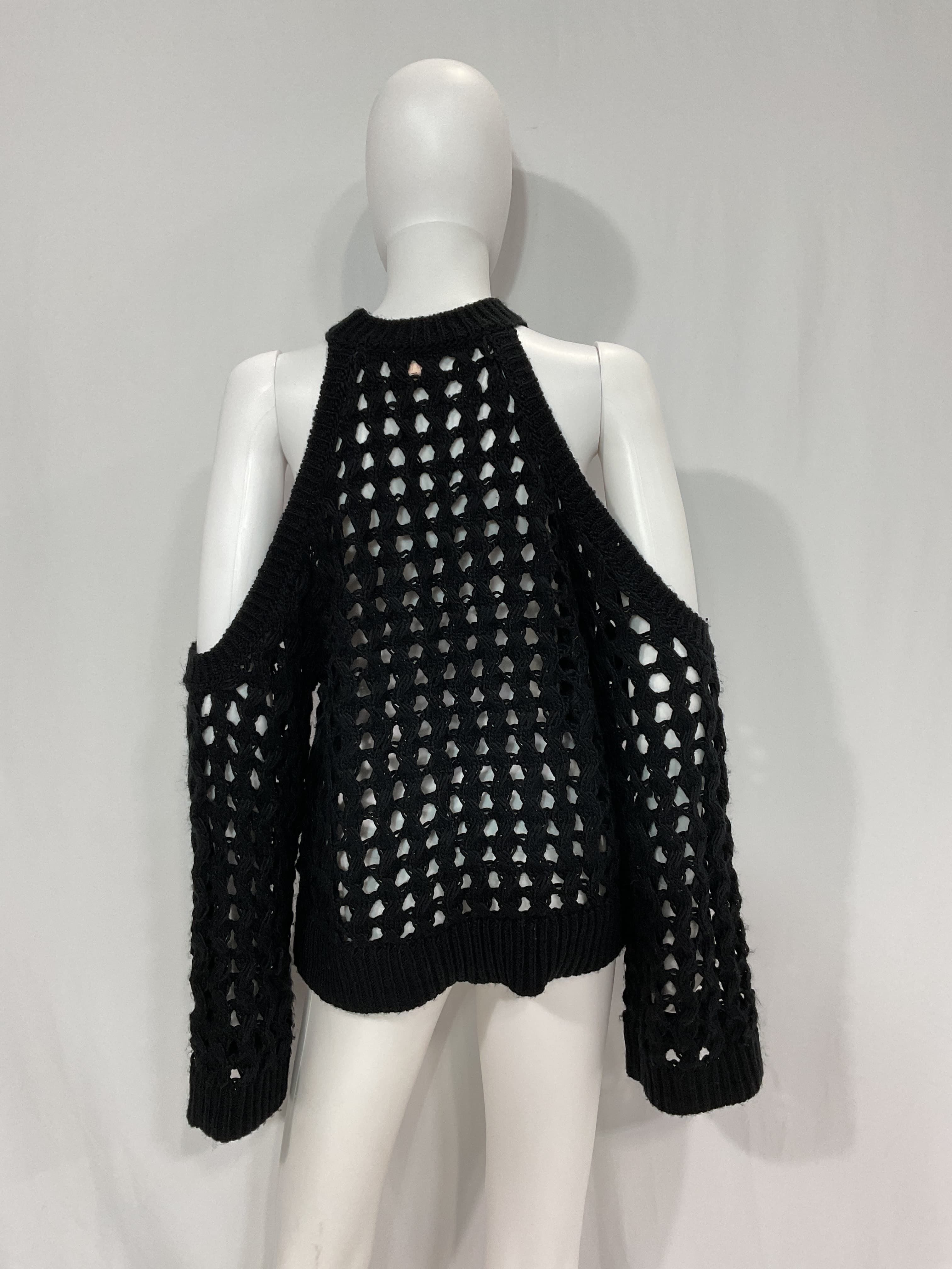 Inez Open Cable Sweater - Image 4