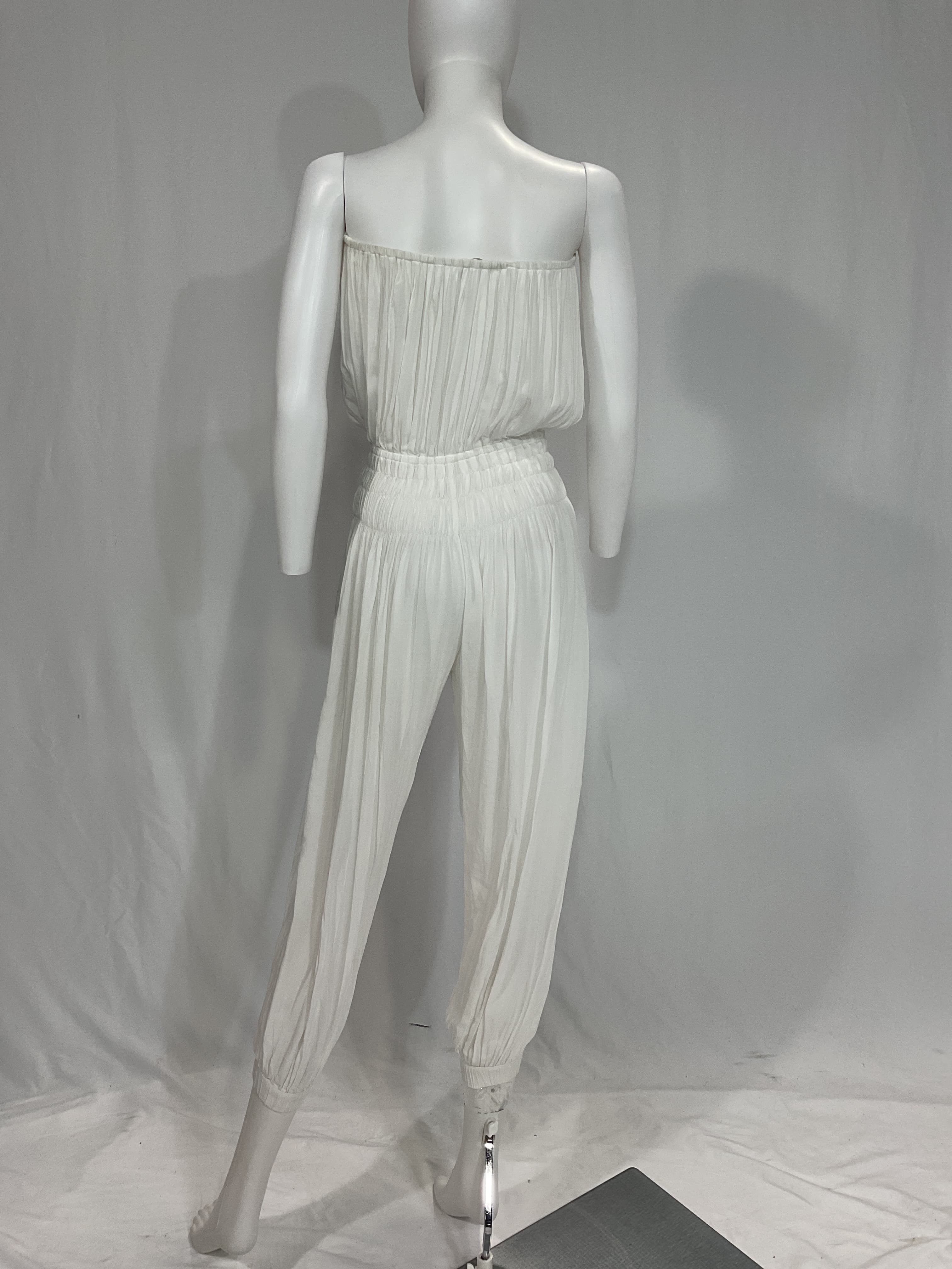 Seychelle Strapless Pleated Jumpsuit - Image 2