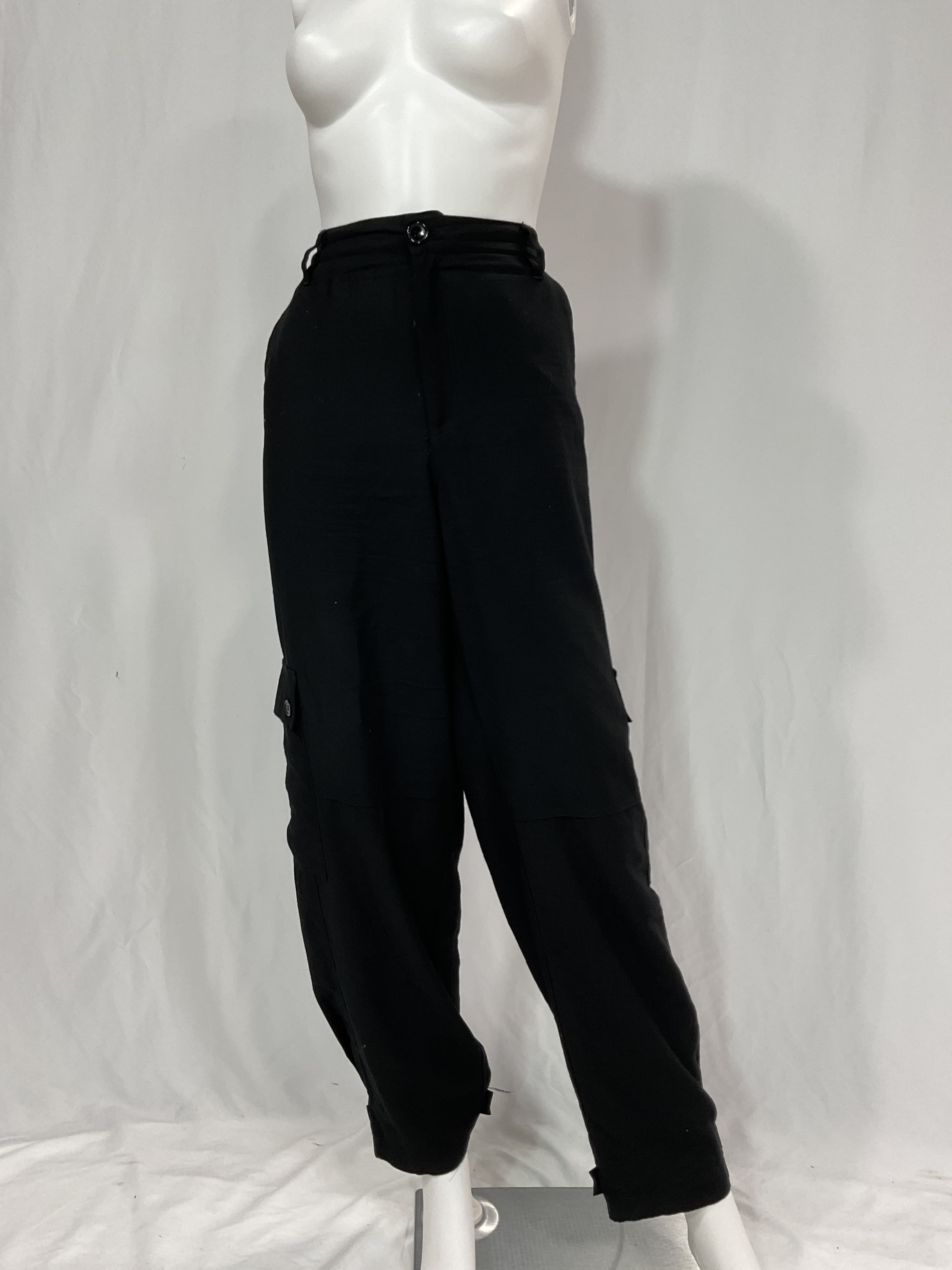 Harper Cargo Pant In Black - Image 2