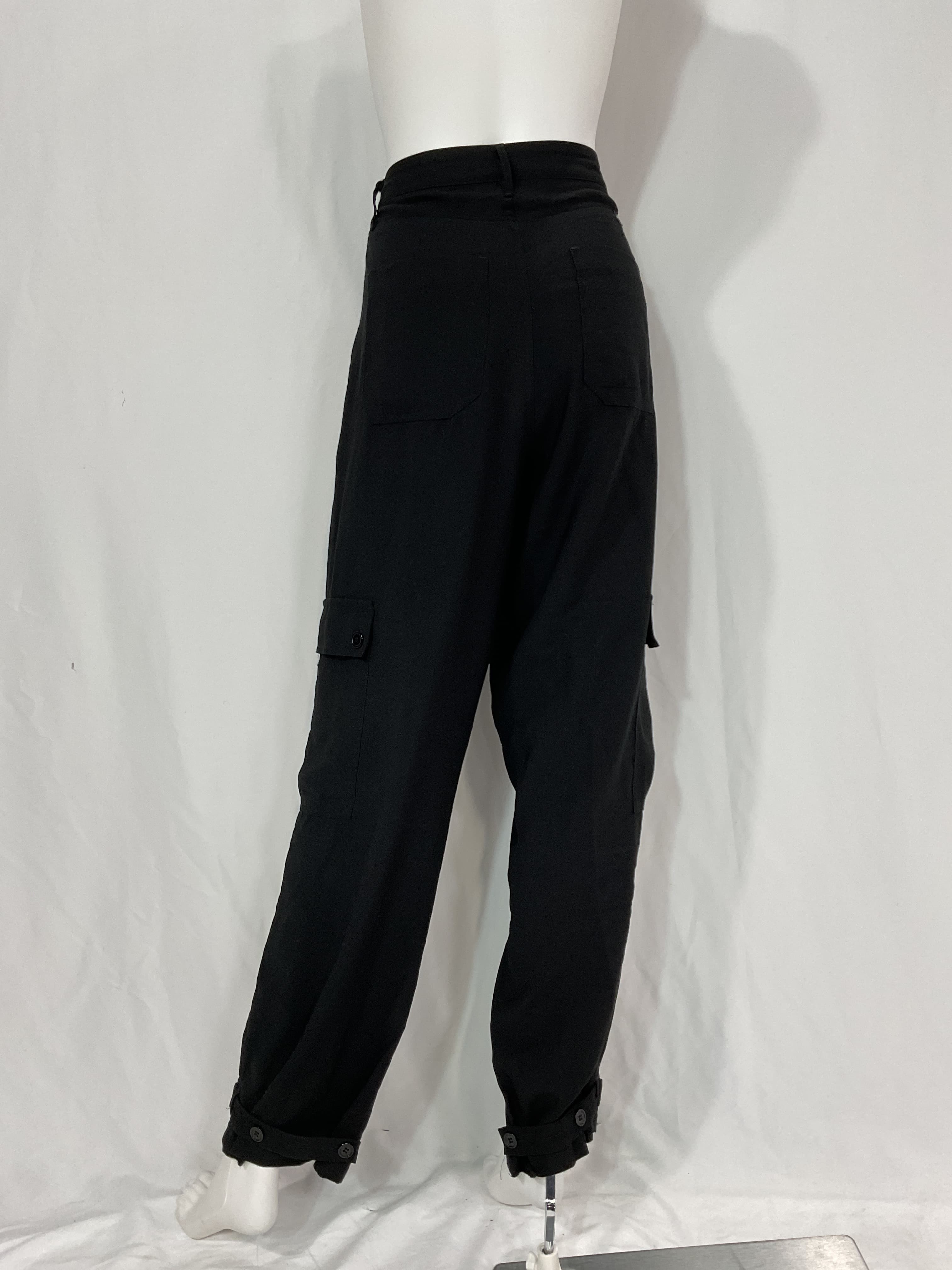 Harper Cargo Pant In Black - Image 3