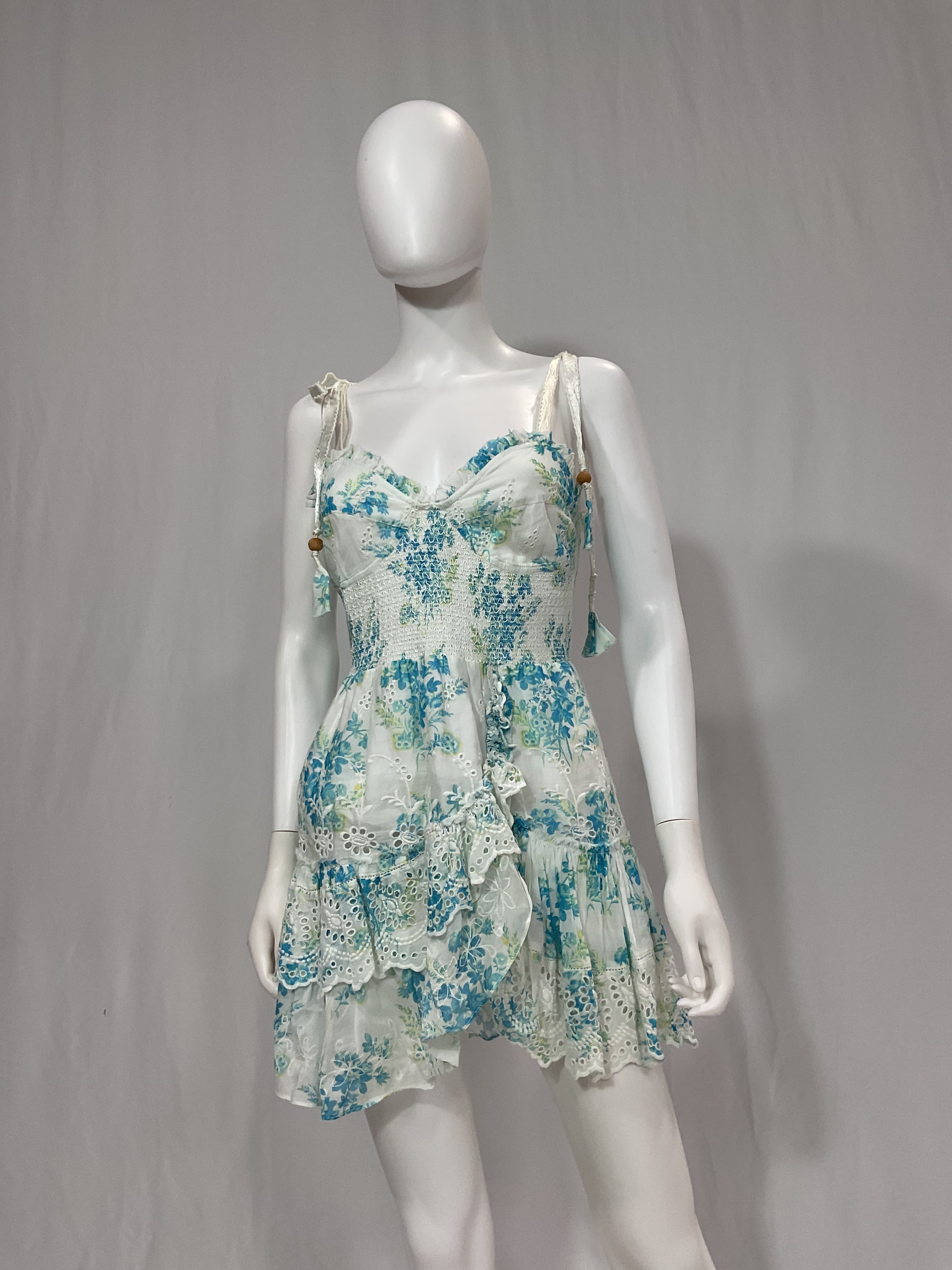 Olani Dress In Magic Turquoise - Image 3