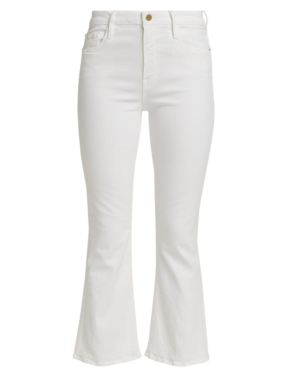 Le Crop Stretch Mini Boot-Cut Jeans - Image 1