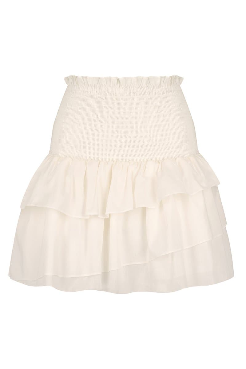 Pia Shirred Mini Skirt - Image 1