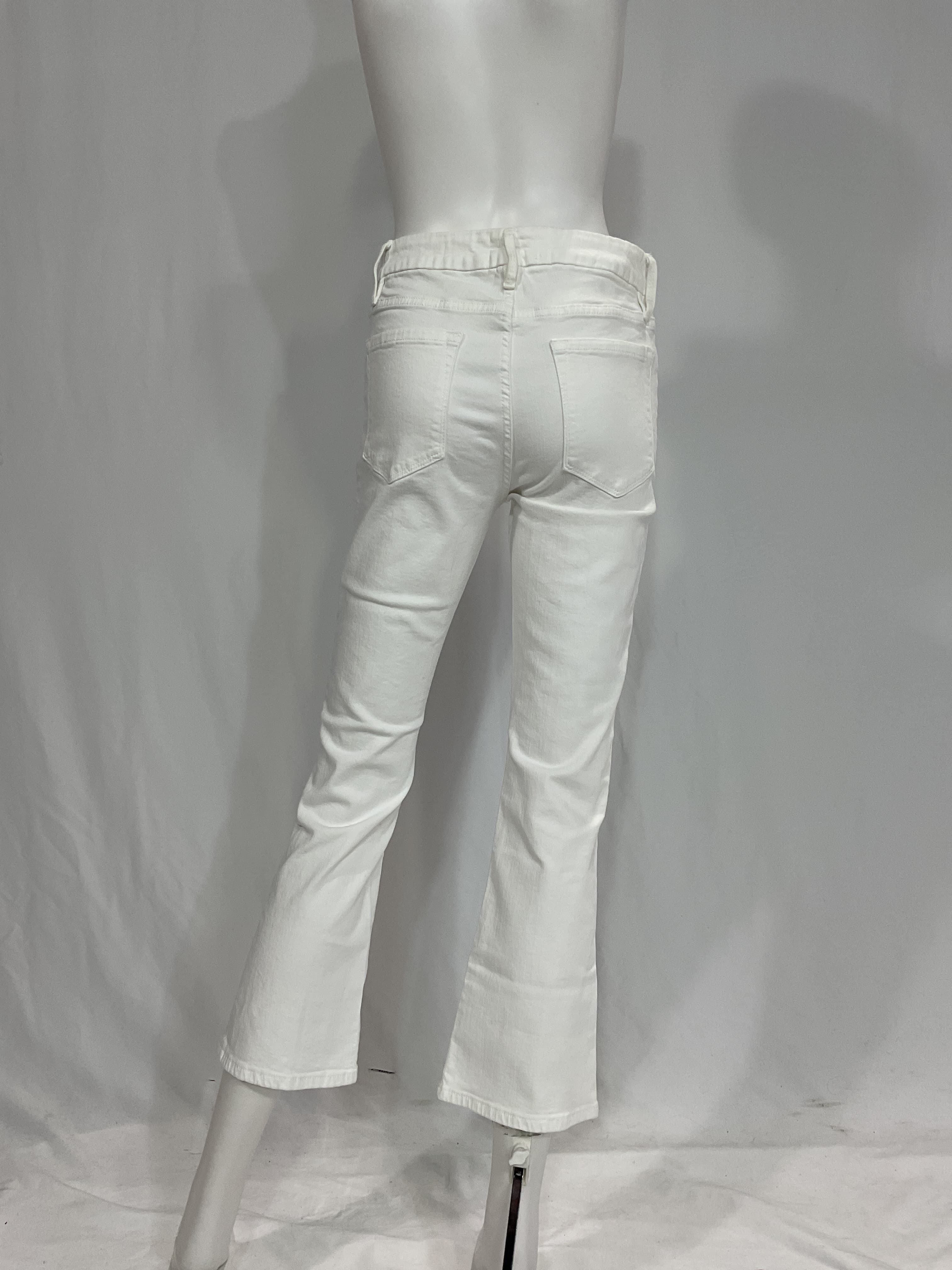 Le Crop Stretch Mini Boot-Cut Jeans - Image 2