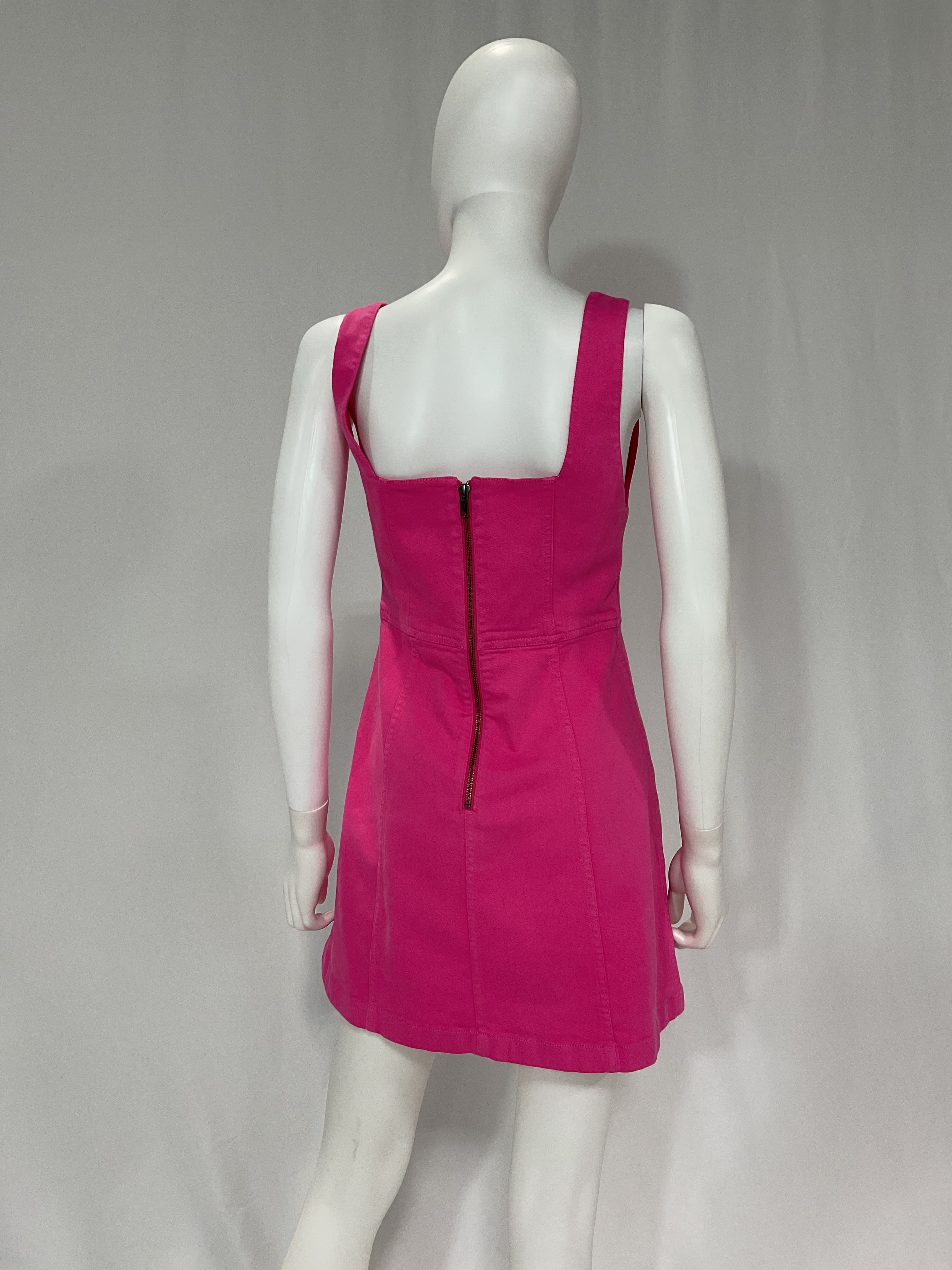 Ramsey Stretch Denim Minidress - Image 3
