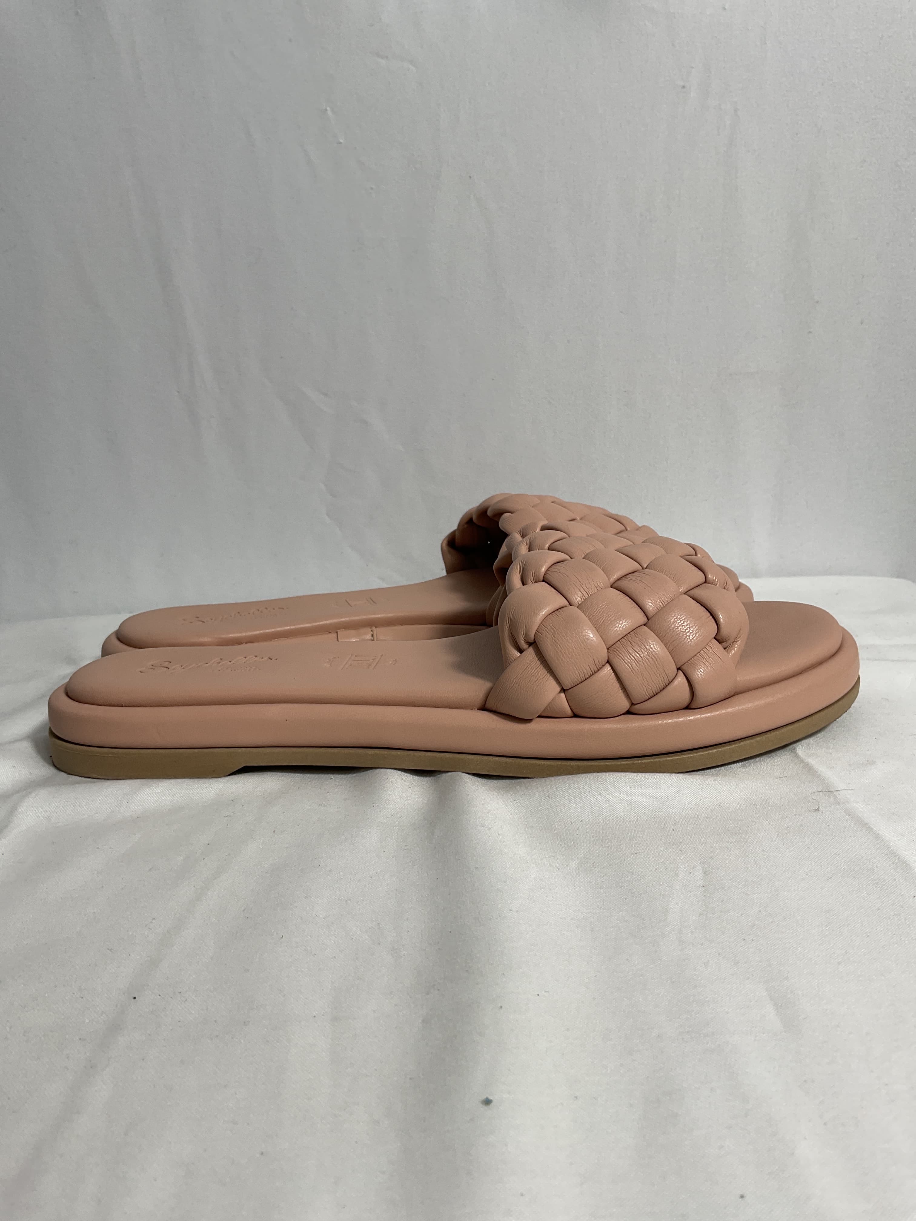 Puffy Woven Slide Sandals - Image 3