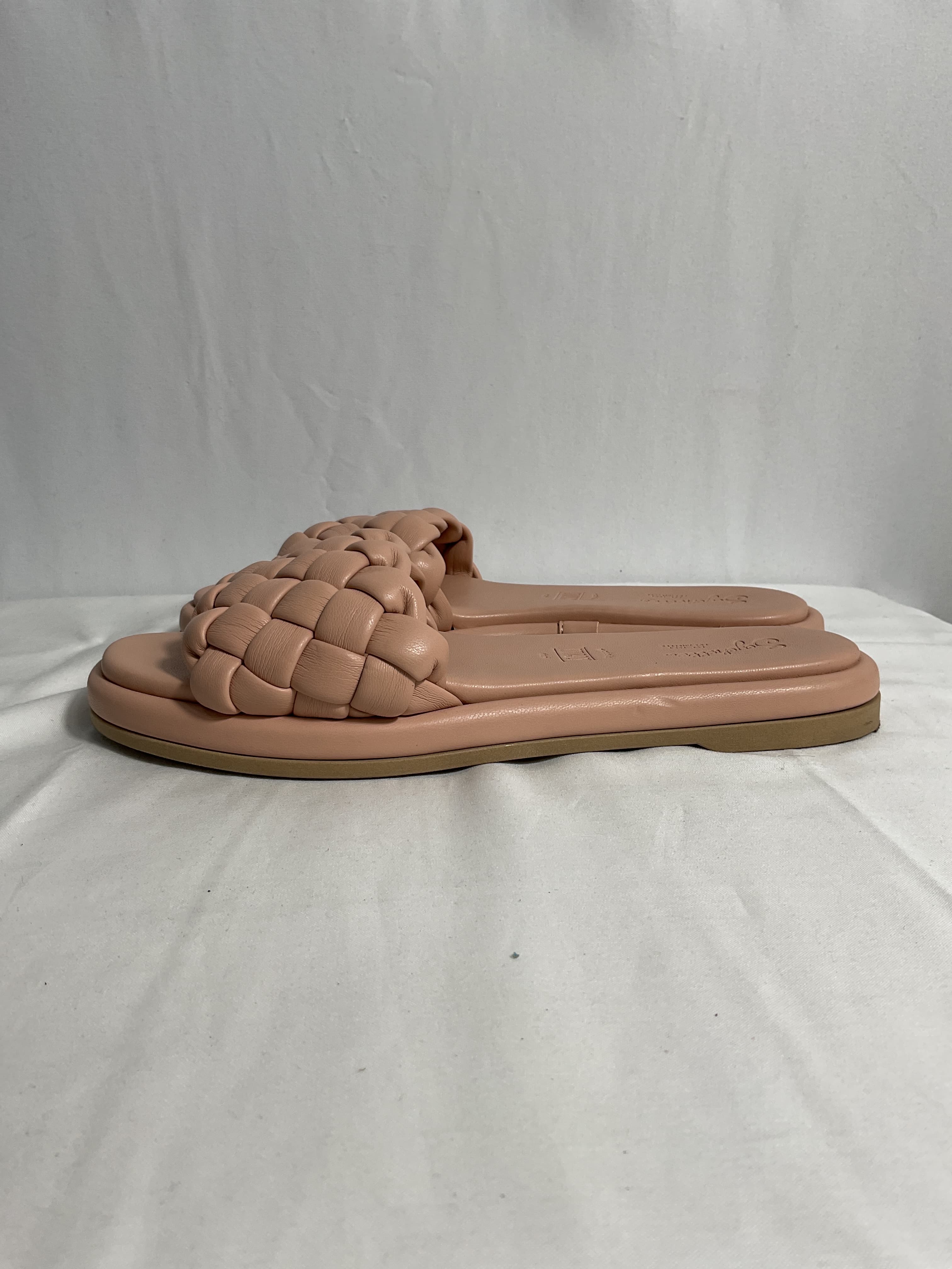 Puffy Woven Slide Sandals - Image 4