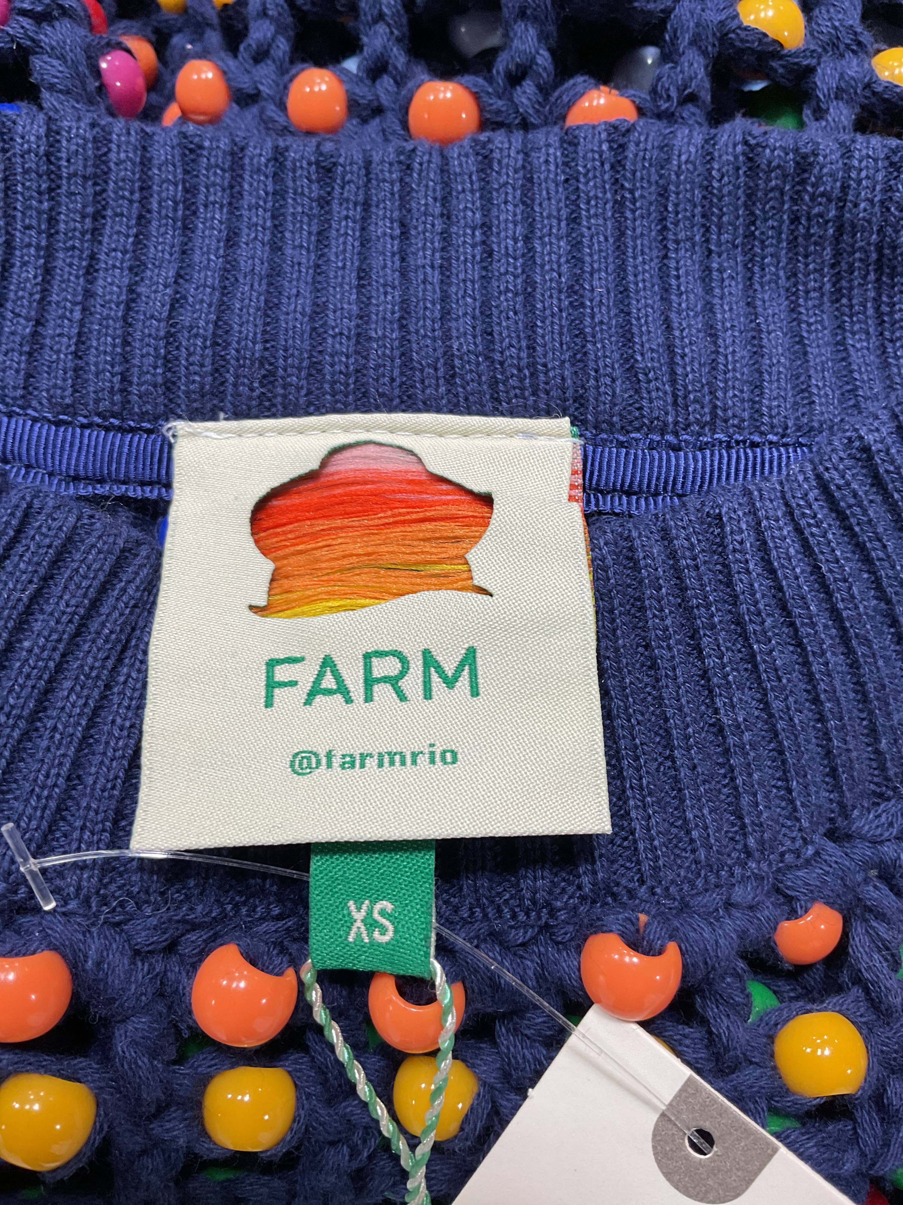 Farm Rio Topanga Beaded Sweater - Image 4