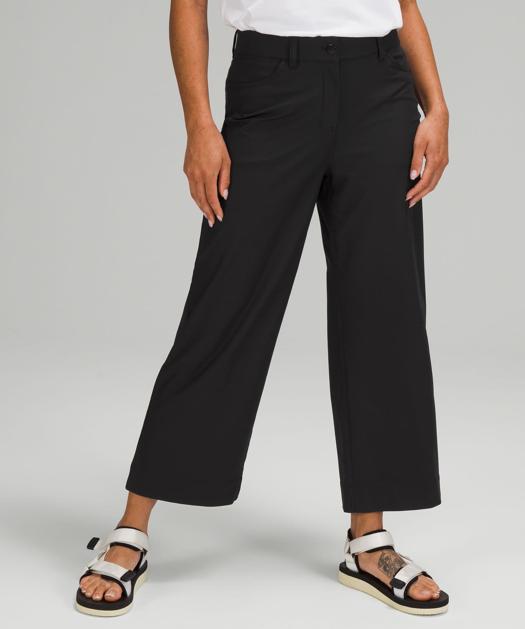 City Sleek 5 Pocket Wide Leg Pant - Image 1