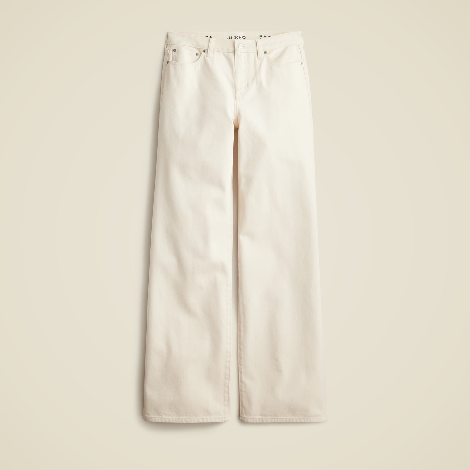 Lower Rise Wide Leg Jean In 1984 Rigid - Image 1